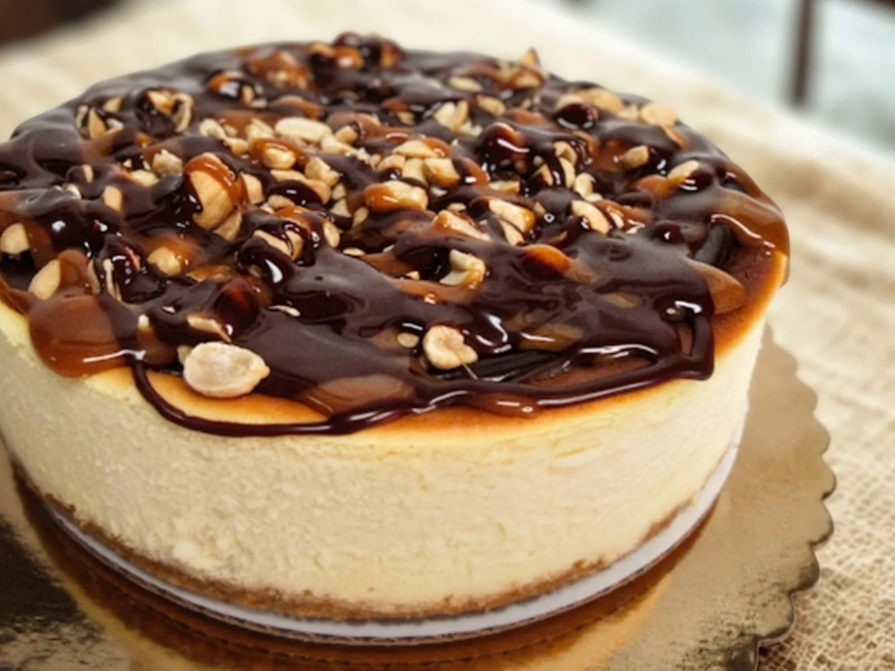 Turtle Cheesecake