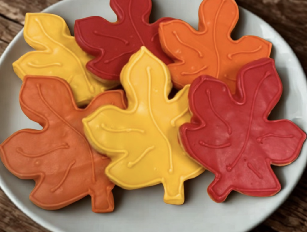 Oak Leaves Sugar Cookies