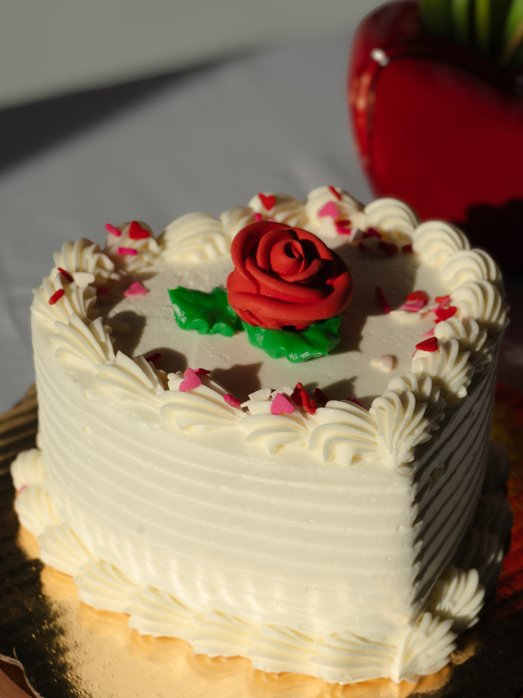 Red Velvet Sweetheart Cake