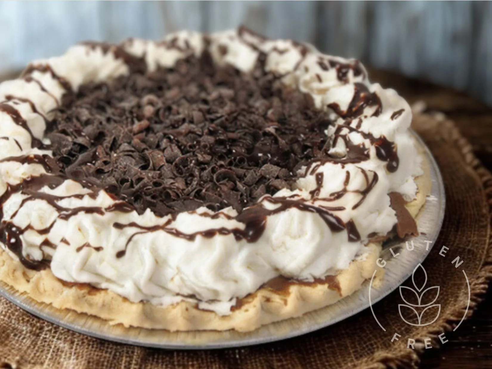 Gluten Free Chocolate Cream Pie