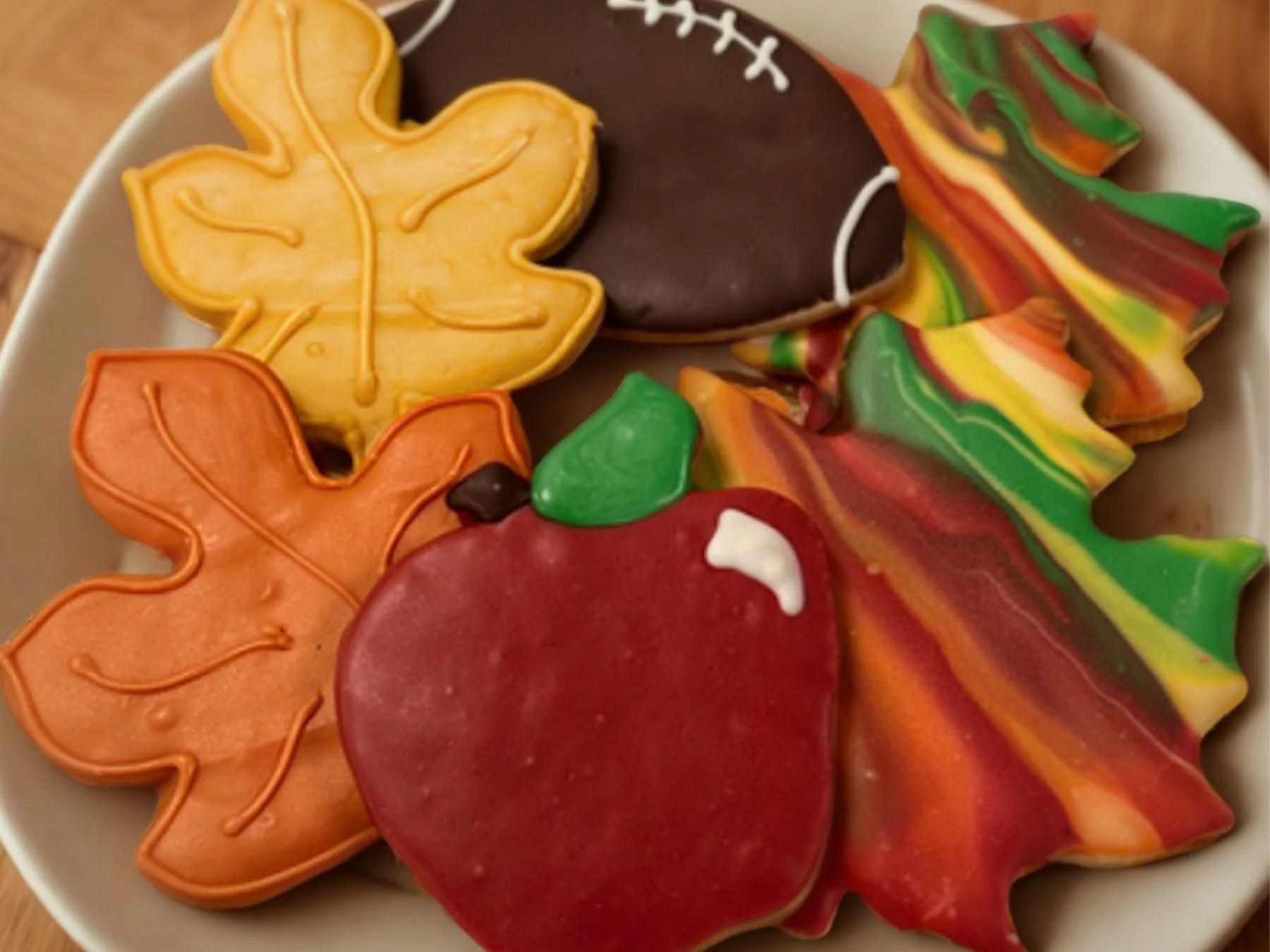 Fall Assortment Sugar Cookies
