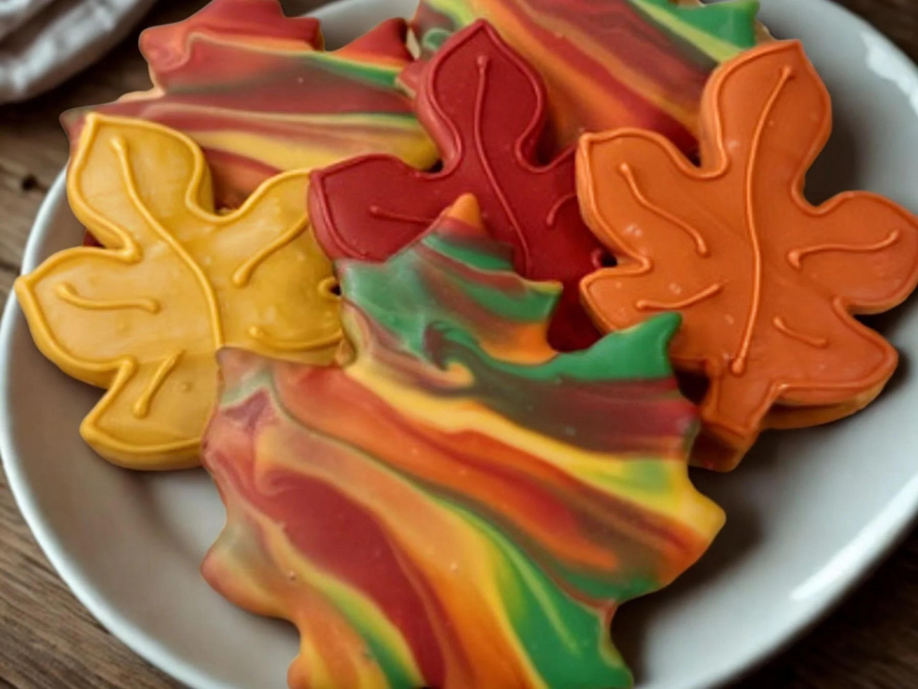 Fall Leaf Sugar Cookie Assortment