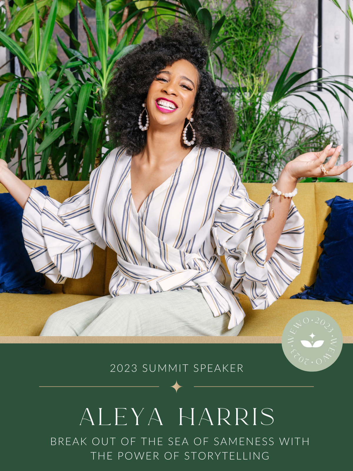 Aleya Harris, 2023 Wealthy Women Summit Speaker