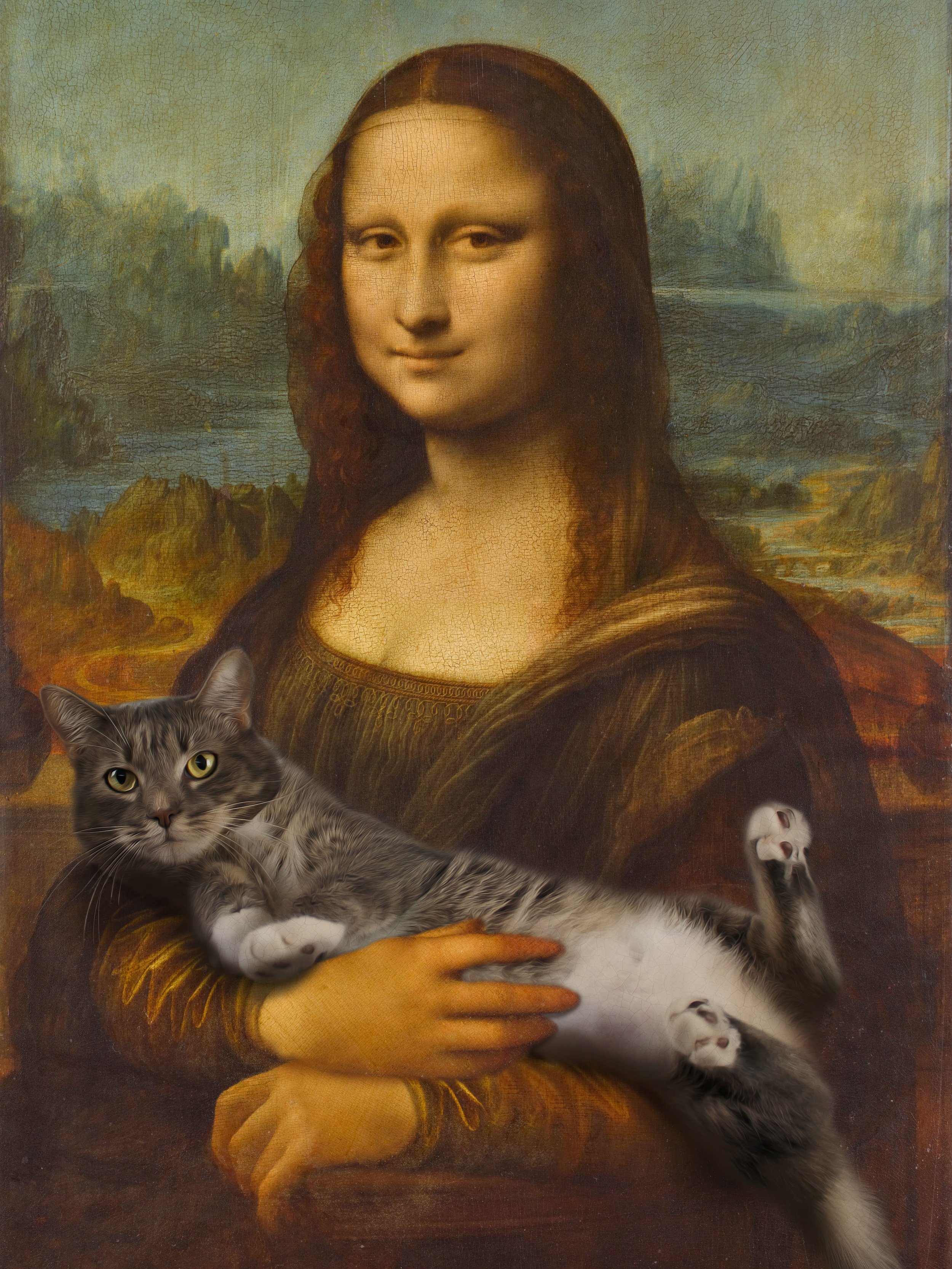 PurrPaw Designs - Meowna Lisa