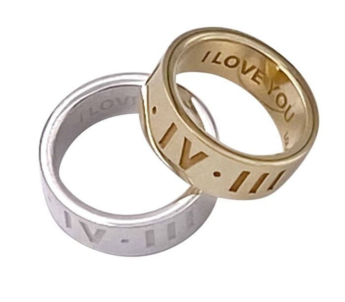 Buy Jewelgenics 100 Languages I Love You Adjustable Projection Rings,  Romantic Ring for Girls, Women and Your Lover (Rose Gold) at Amazon.in