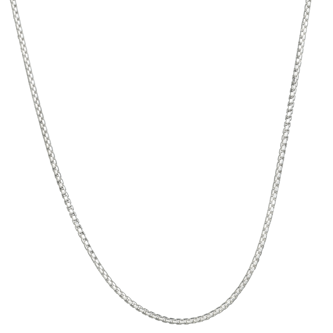 18" Bold Wheat Orme Chain Necklace – Real 925 Sterling Silver – QVC