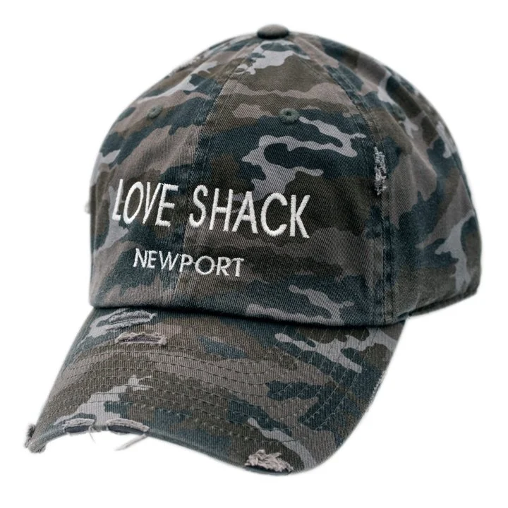 NWT Candy Did It! Handmade Dog Mom Gray Distressed Camo With Studs Ball Cap Dog Mom | Vintage Distressed Baseball Cap | Dog Mom Gift  main image 4