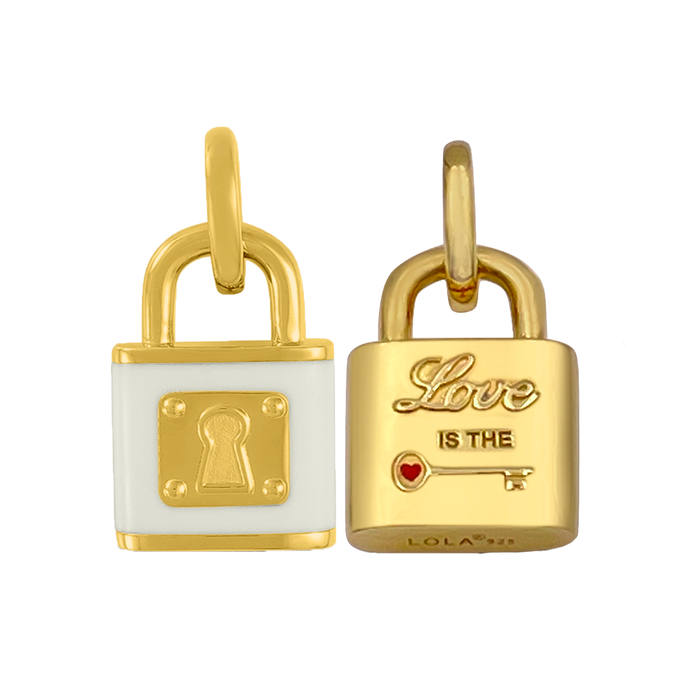 Love Lock 18K Yellow Gold