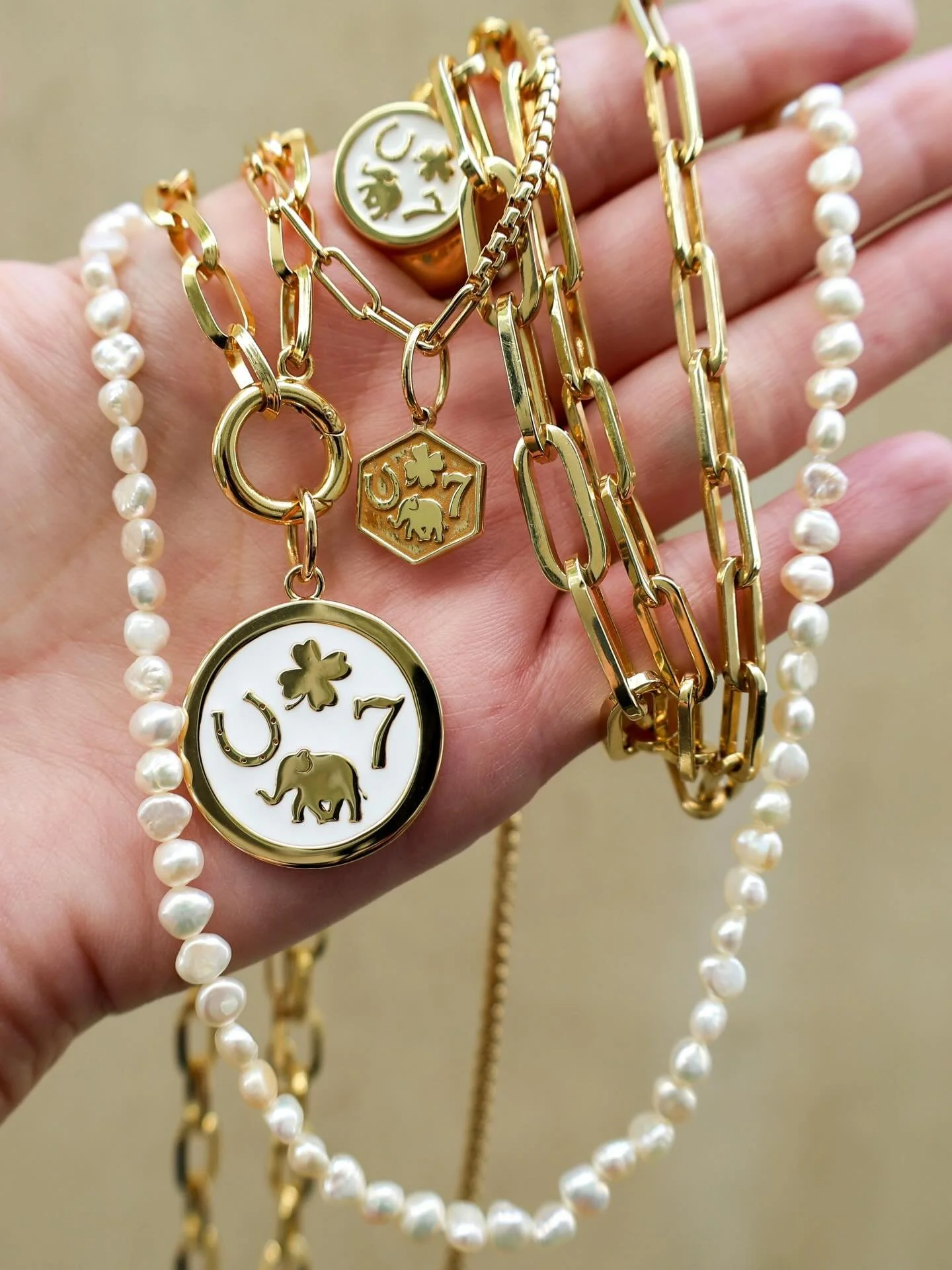 March calls for a little extra luck. The Lucky You pendant and ring are symbols of good fortune, protection, and positivity, perfect for stepping into the month with intention. Carry a reminder that the energy you bring with you can shape what comes 