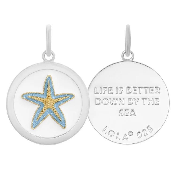 Starfish Pendant Gold — Lola & Company