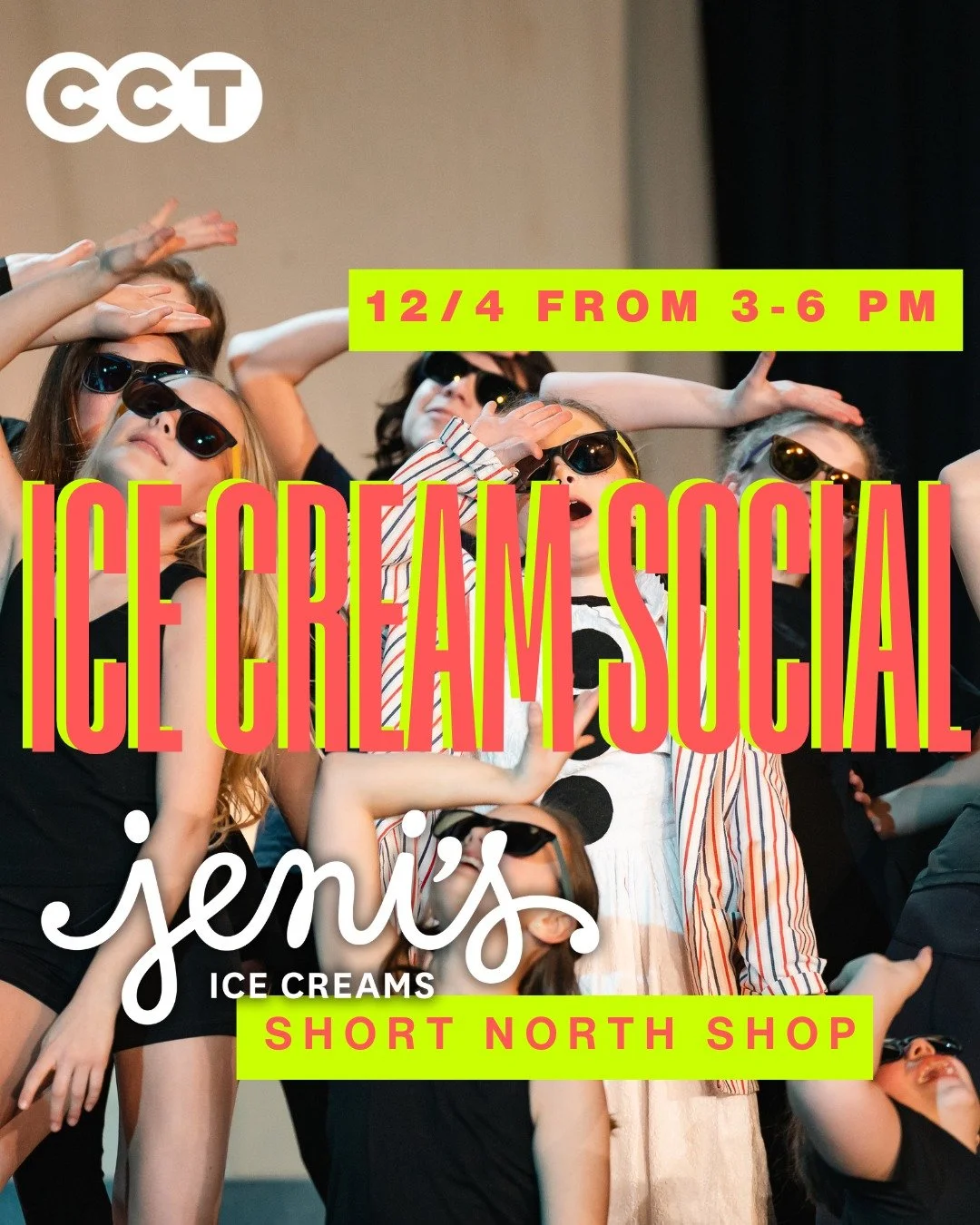 Scoop, there it is! 🍦 

Join us TODAY at Jeni&rsquo;s Short North from 3&ndash;6 PM for our ice cream social fundraiser! Order the Salty Scrooge Surprise and 25% of sales come back to support CCT. 

Treat yourself + support theatre = sweetest combo 