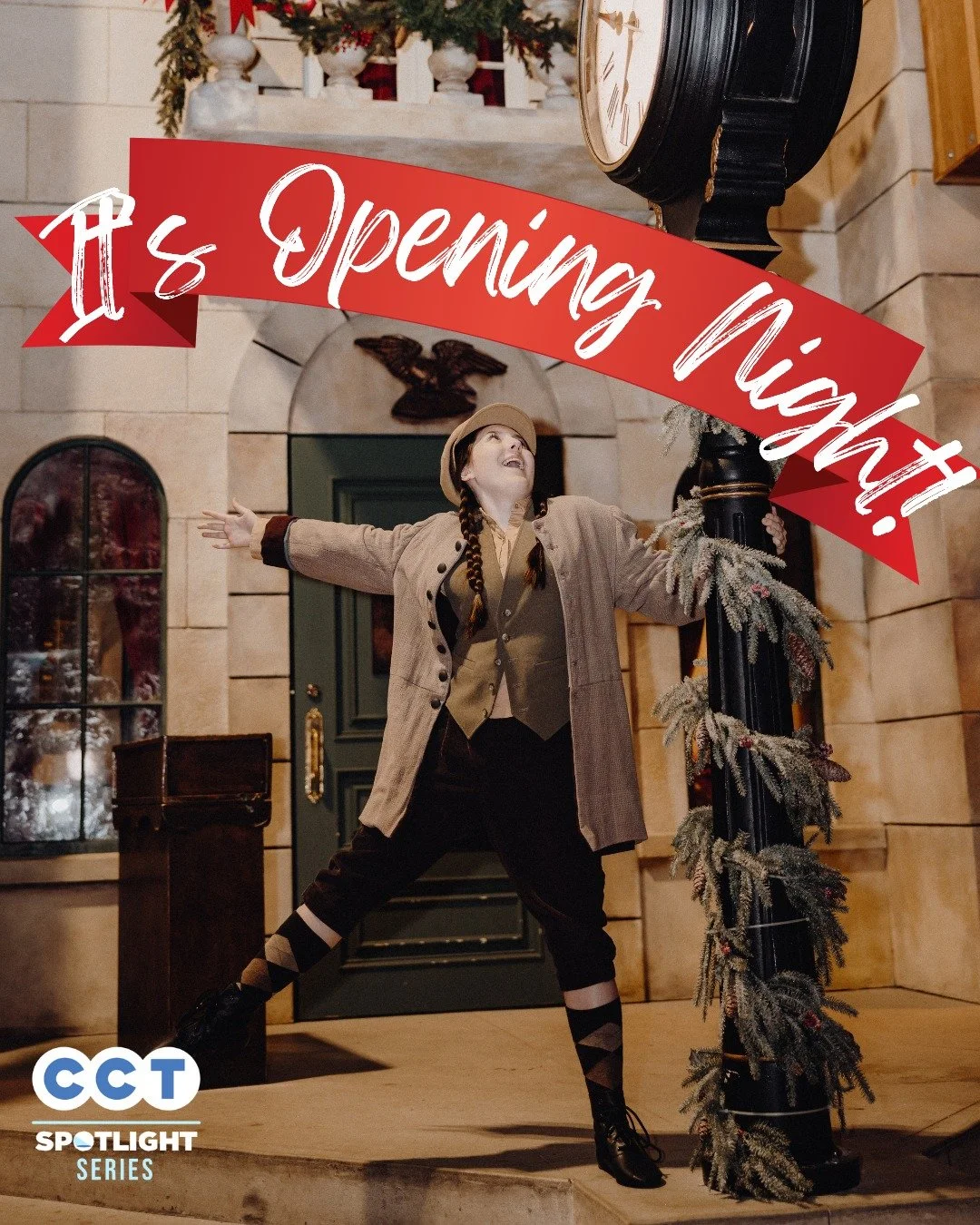 Curtains rise TONIGHT on Mr. Scrooge! This is our beloved one-hour musical adaptation of A Christmas Carol, running December 5&ndash;23 at the Riffe Center&rsquo;s Studio One! 🎩✨ 

Bring the whole crew for laughs, lessons, and a healthy dose of holi