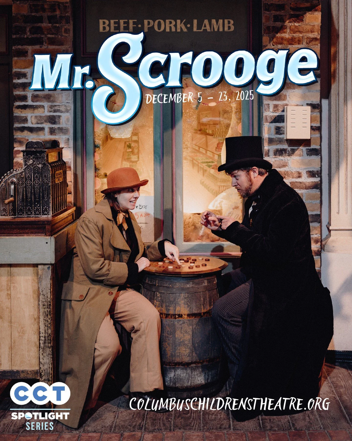 ✨ Step into the magic of Mr. Scrooge! ✨

Join us for Mr. Scrooge, the 60-minute musical that brings heart, humor, and a whole lot of festive spirit to the stage. A beloved Columbus holiday tradition for families of all ages, running now through Decem
