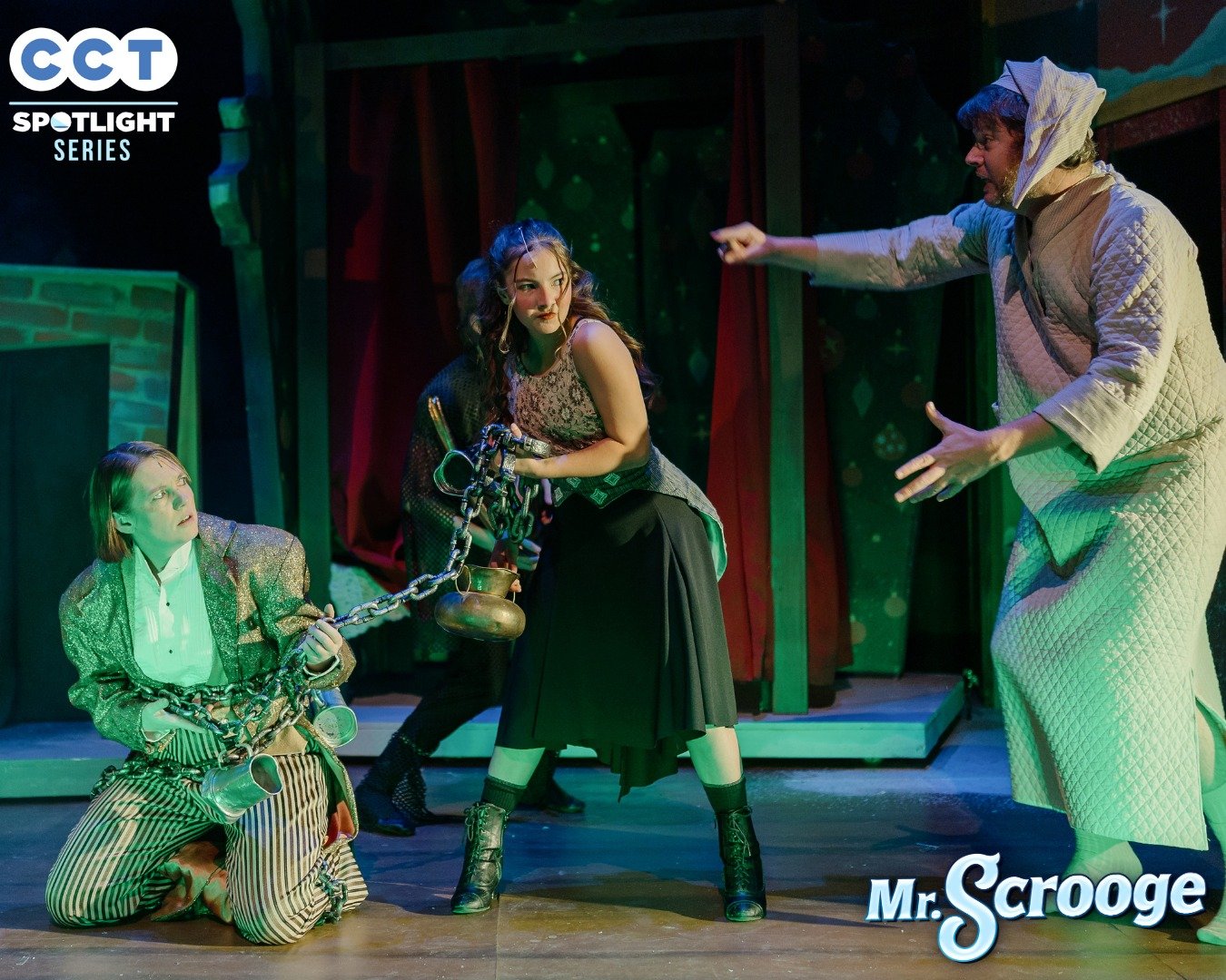 🎄🎶 Ding dong, the bells are ringing! 
Mr. Scrooge is BACK starting this Friday through December 23 and it&rsquo;s the FINAL weekend of this holiday favorite!

Ghosts? ✔️
Glow-ups? ✔️
Big heart, bigger holiday spirit? ✔️

This is your last chance to