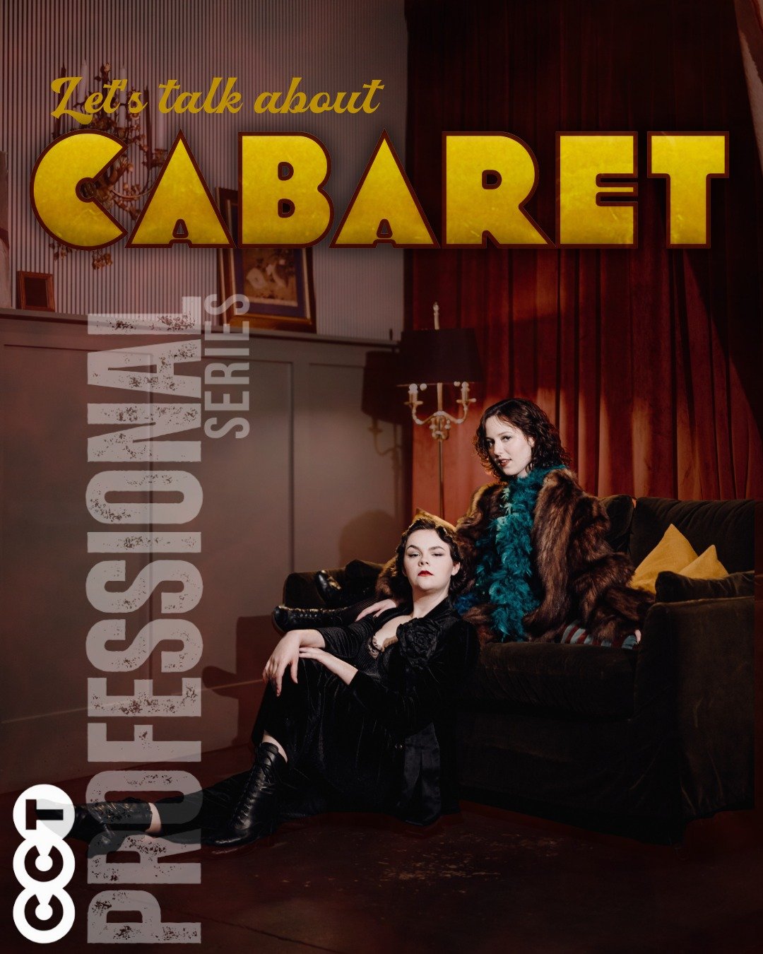 We know this title carries weight, and we want you to know what it&rsquo;s all about.

Our Professional Series is dedicated to teen and adult audiences and focuses on artistically rich productions with substance behind them.
Cabaret is entertaining, 
