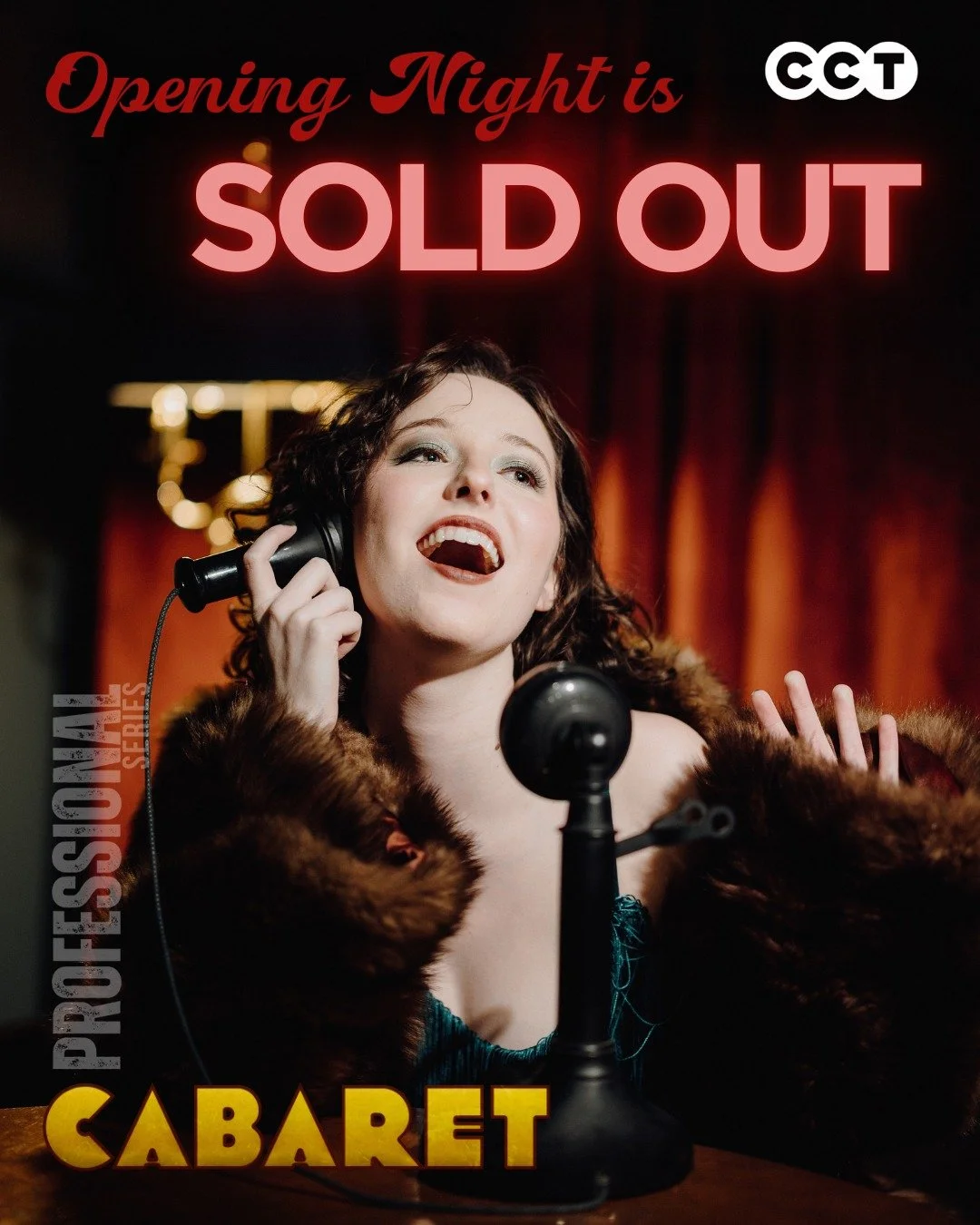 🚨 Did you hear the news?! 🚨

&nbsp;Opening Night is SOLD OUT and several performances throughout the run are already gone too!

Don&rsquo;t wait until it&rsquo;s too late&hellip; get your tickets today!

#cct #columbus #cabaret
📸: @kylelongphotogr