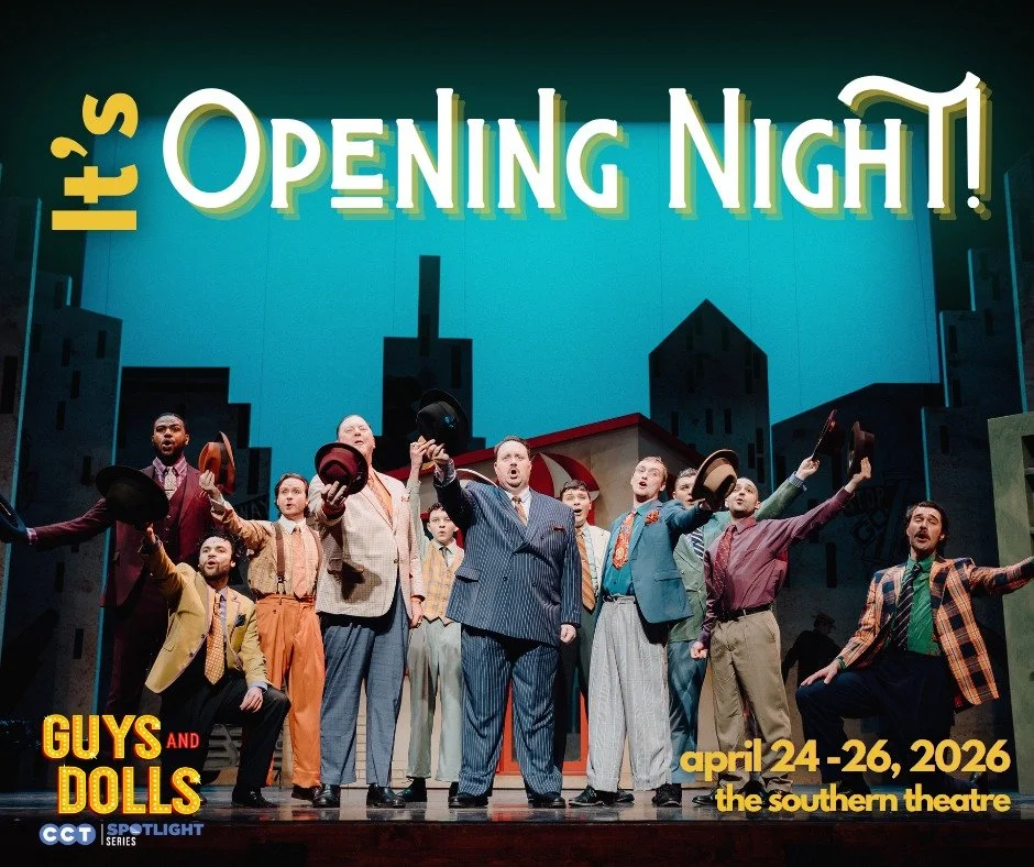 OPENING NIGHT. 🔥

This is it. The lights are up, the orchestra is roaring, and the stakes have never been higher at the iconic Southern Theatre.

GUYS AND DOLLS explodes onto the stage TONIGHT for ONE WEEKEND ONLY and every moment is bigger, bolder,