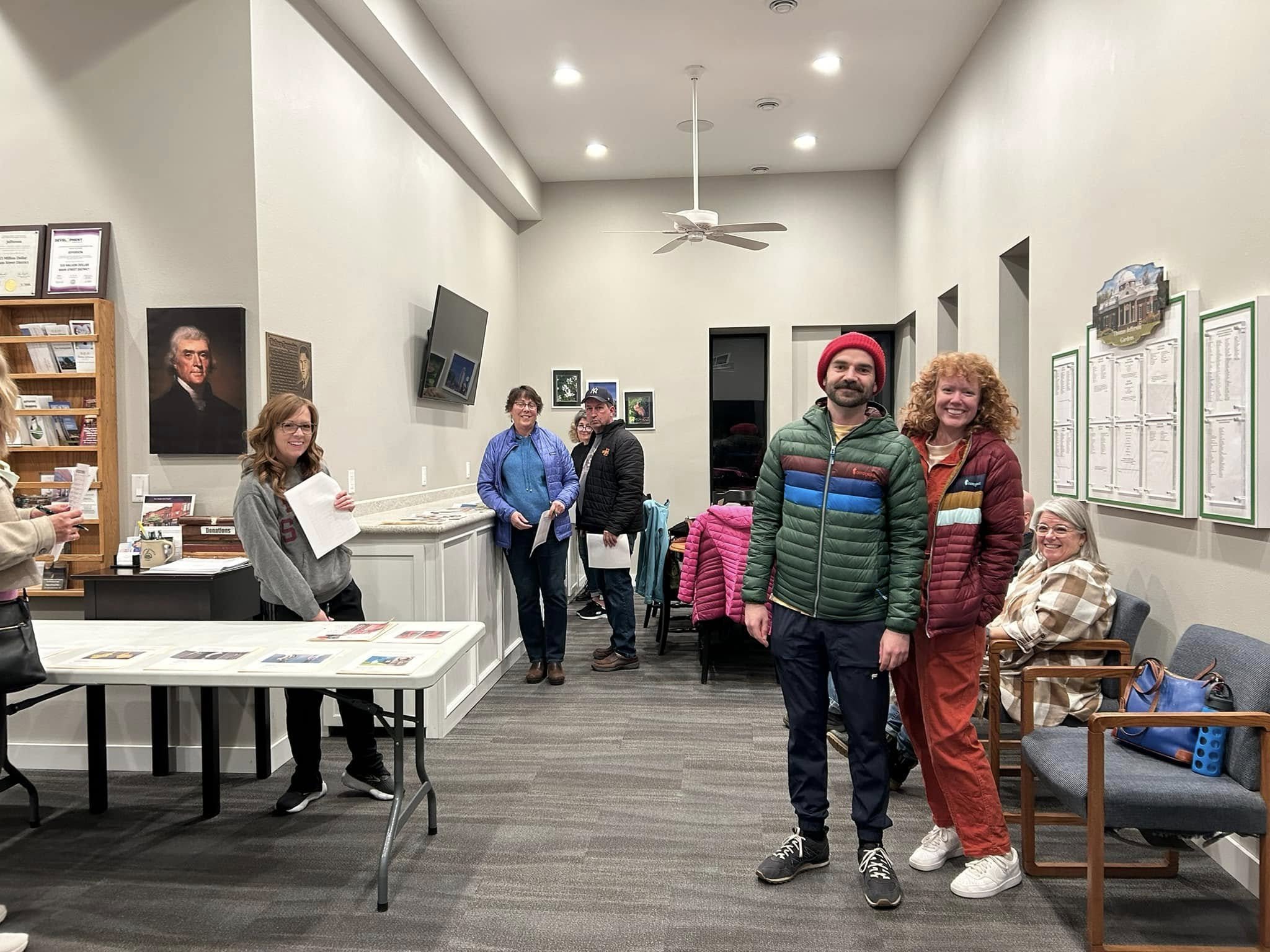  2024: The Tower View Team voting on which sculptures to bring downtown. Now the selection is online! 