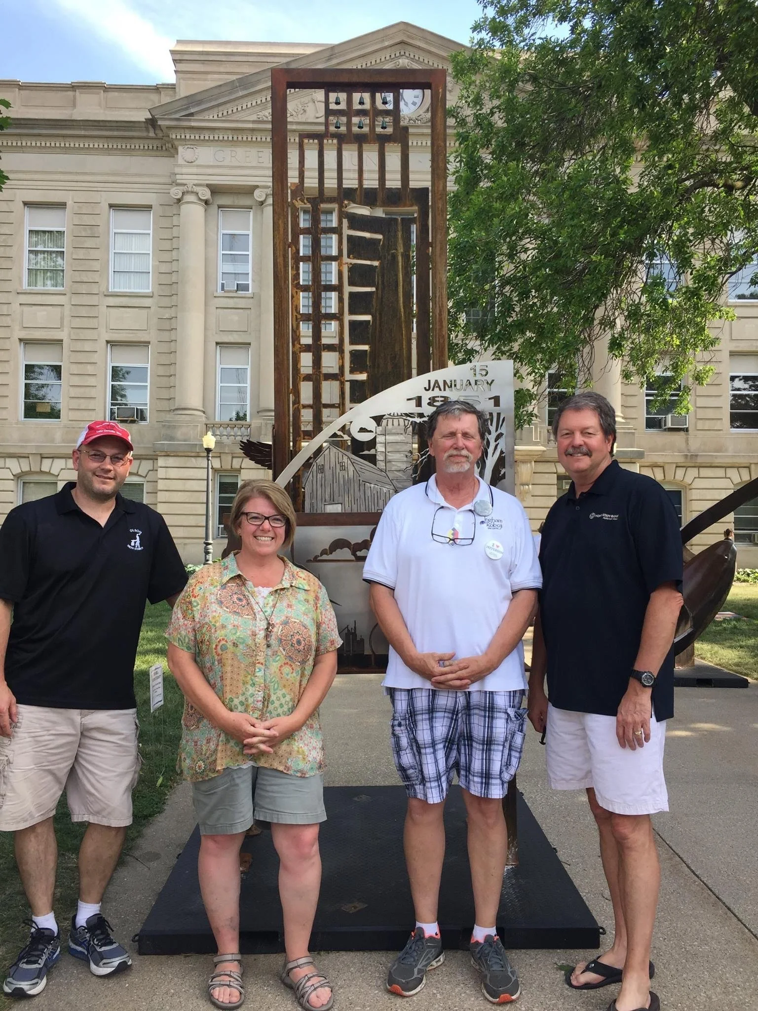 A decade of art in downtown Jefferson 🎉