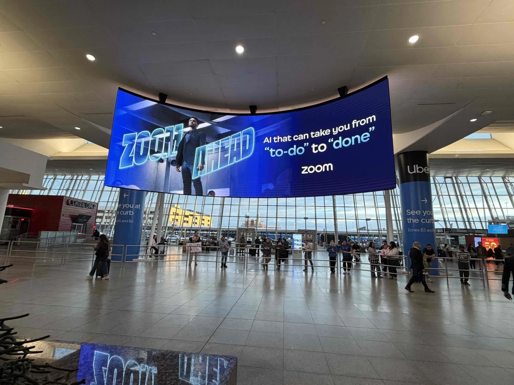 Zoom AI OOH Campaign