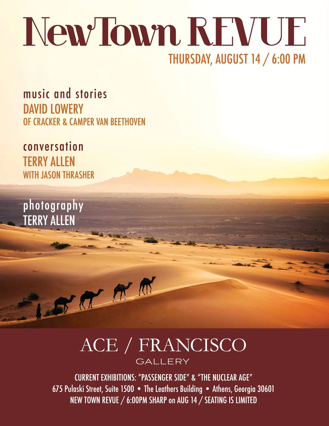 New Town Revue at the Ace Francisco Gallery