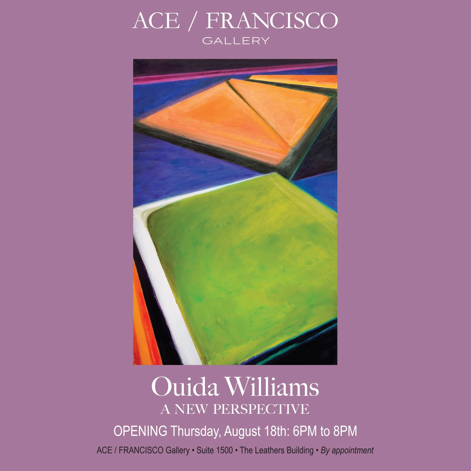 Ouida Williams at Ace Francisco Gallery in Athens, GA