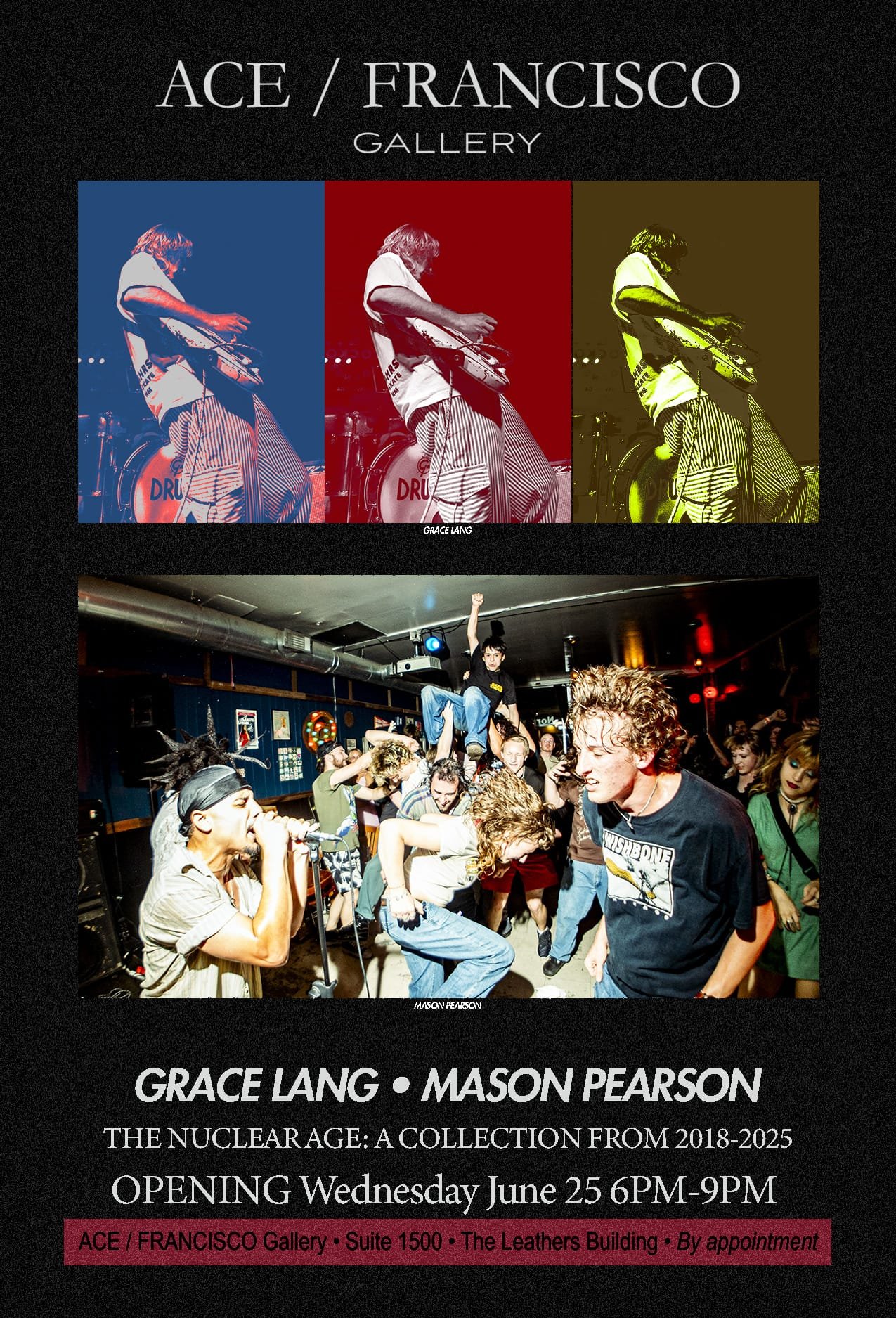 mason pearson and grace lang at ace francisco gallery