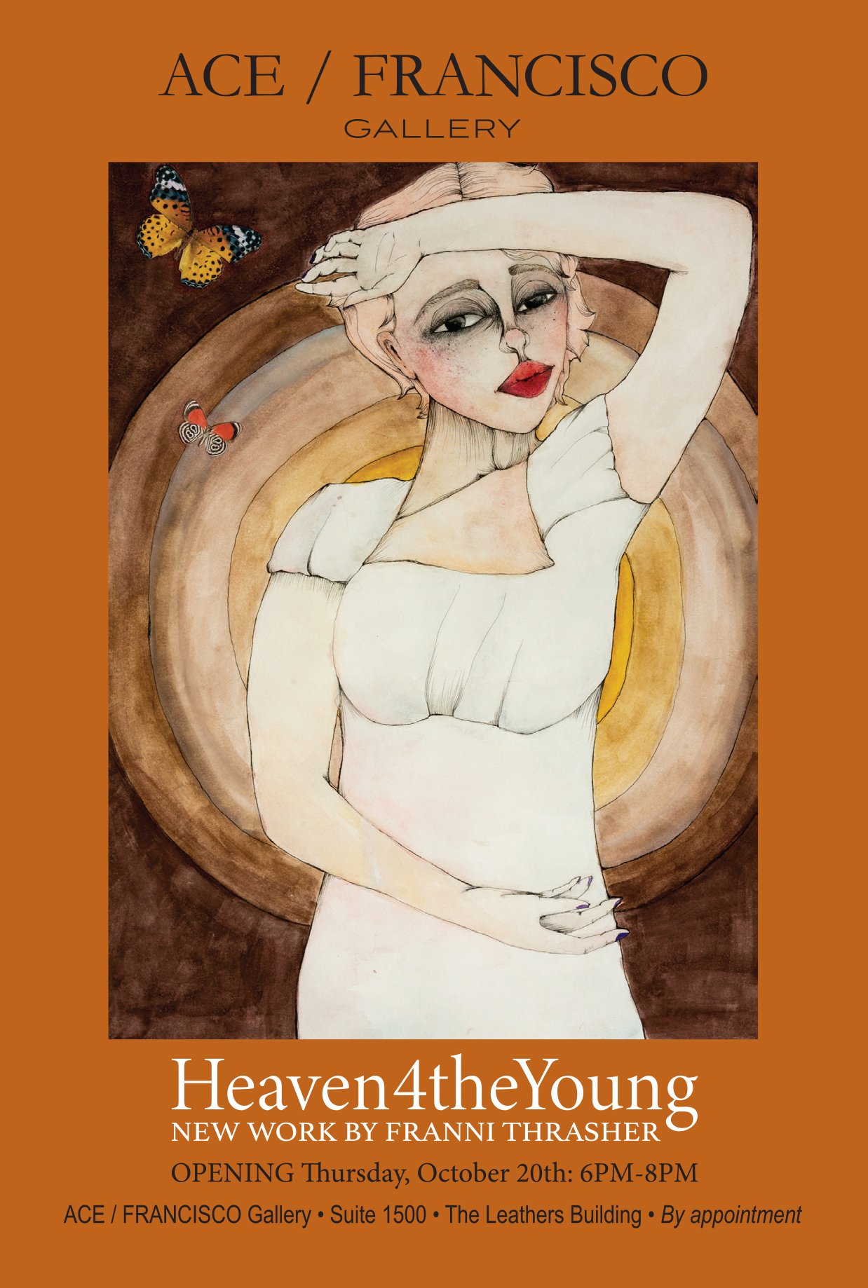 Heaven4theYoung Frances Thrasher at Ace Francisco Gallery with her first solo show in 2022