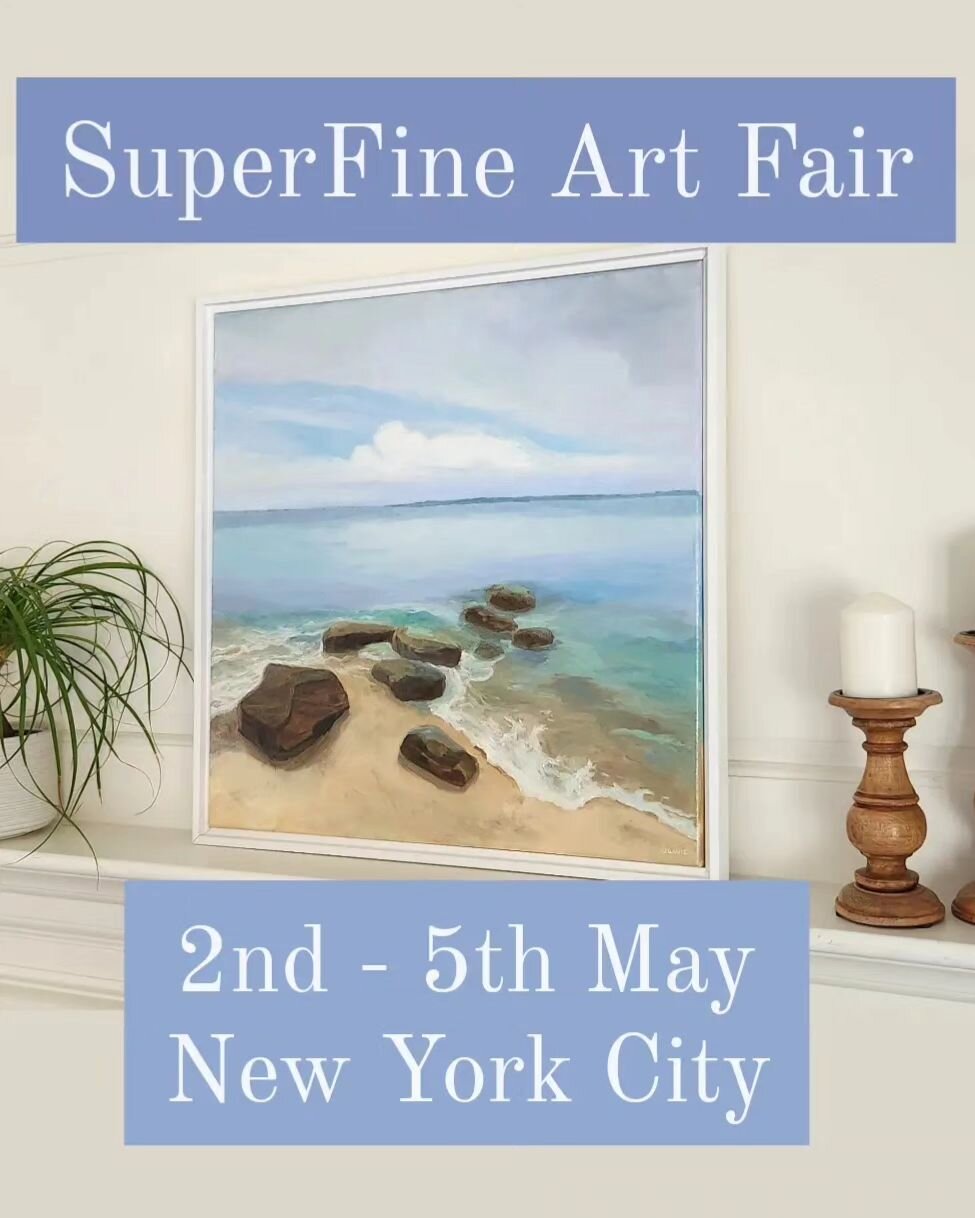 2024 is turning out to be pretty good year so far. Remind me I said that in 6 months. 🙂

I have 2 announcements, which I'm really excited about:

👩&zwj;🎨 I'm taking part in the @SuperFineArt Fair New York City at a fantastic venue - 42nd Street 2n