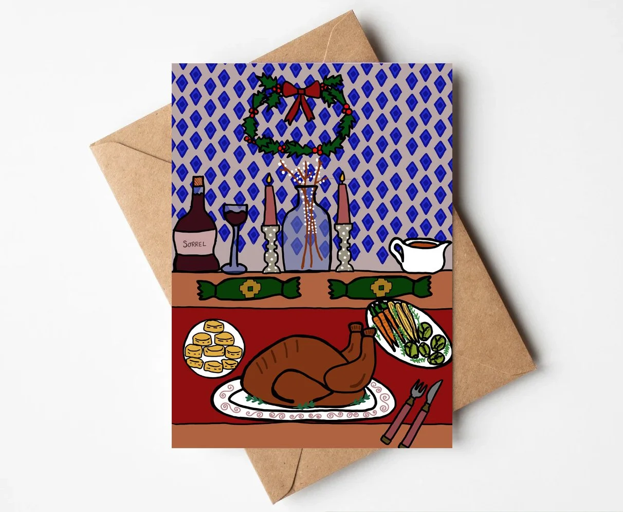 Christmas Dinner Card