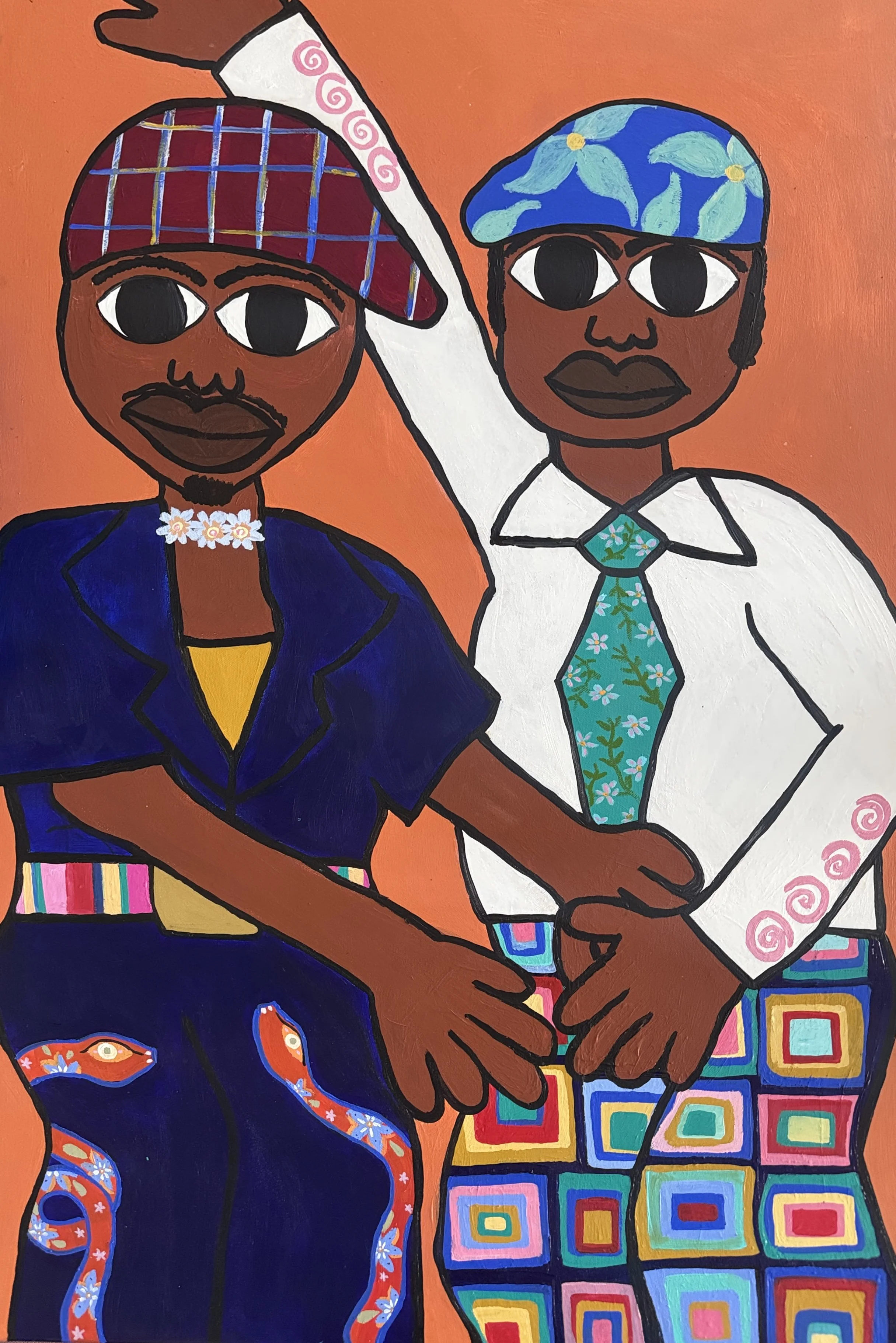 Two Dancers