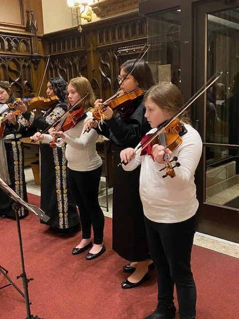 Mary Grace Playing with Mariachi Band St. Paul Cathedral, Pittsburgh PA 12-12-23.jpeg