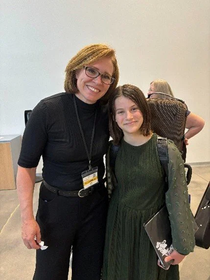 With her Chamber Coach at Chamber Festival last year