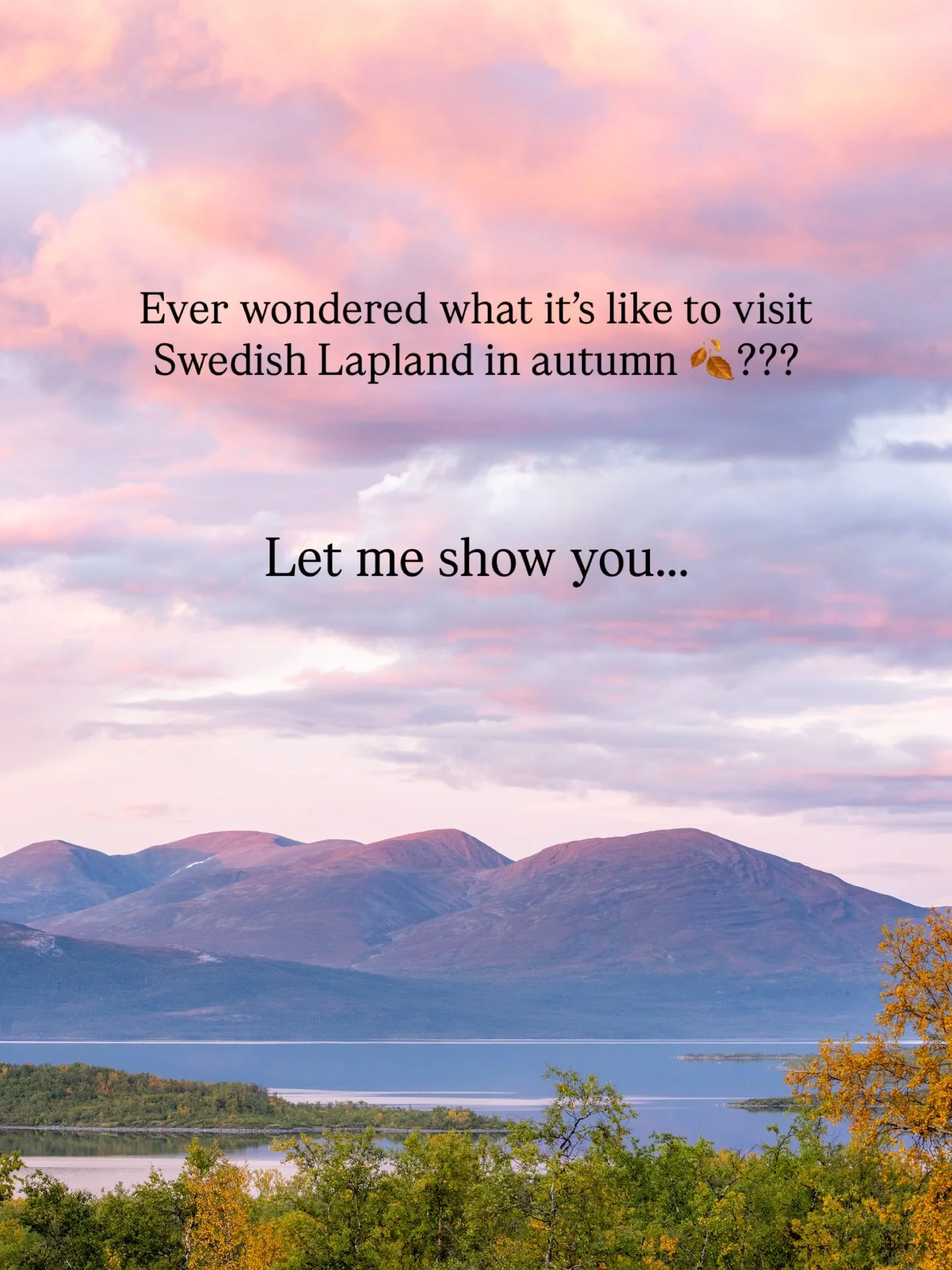 Swedish Lapland is truly a hidden gem for Landscape Photography, even though this raw and wild area has so much to offer!

From gorgeous canyons and thundering waterfalls to crystal-clear lakes and old-growth forests - Lapland has truly everything th