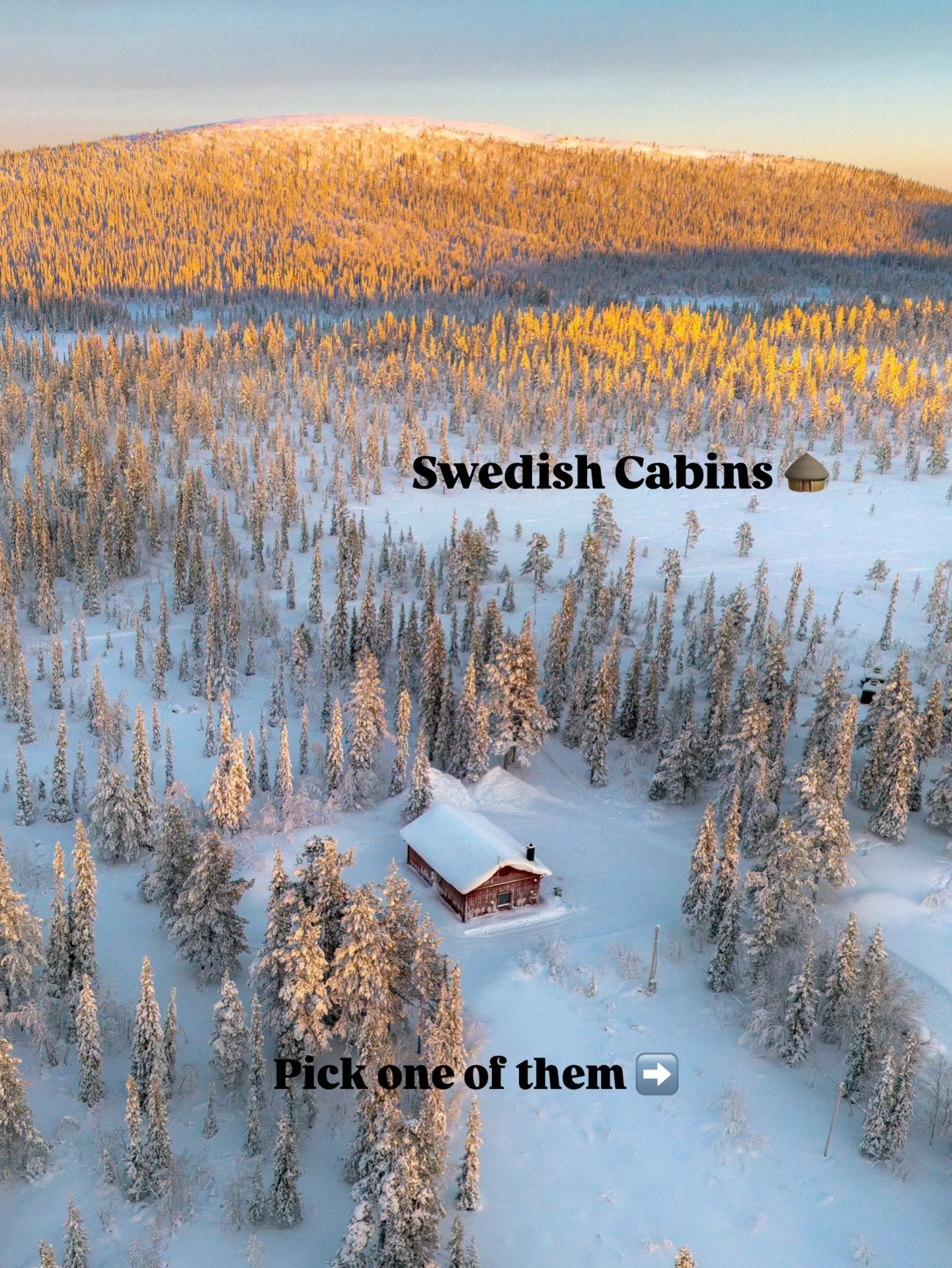 Sweden has so many cute little cabins spread across the country - from mountain cabins in the very far north to summer houses on remote archipelago islands and small fishing cabins built on the rugged shores of the west coast.

Which of these cabins 