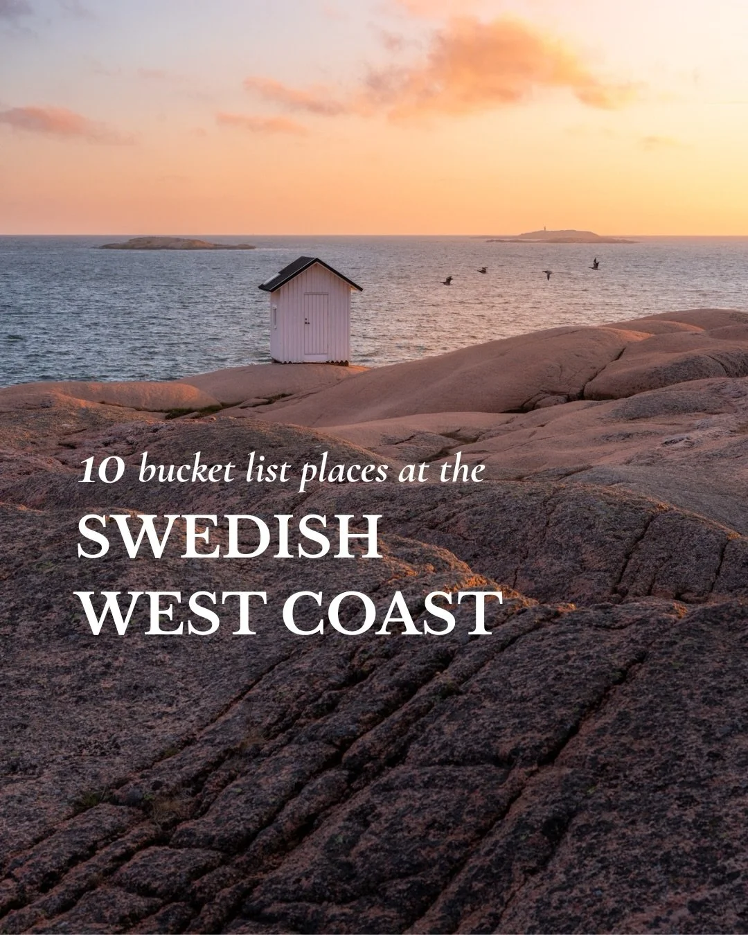 The Swedish West Coast is one of those places that keeps pulling me back again and again.

Wild granite cliffs, remote islands, charming fishing villages, endless sunsets over the sea, and some of the most beautiful coastal landscapes in Scandinavia.