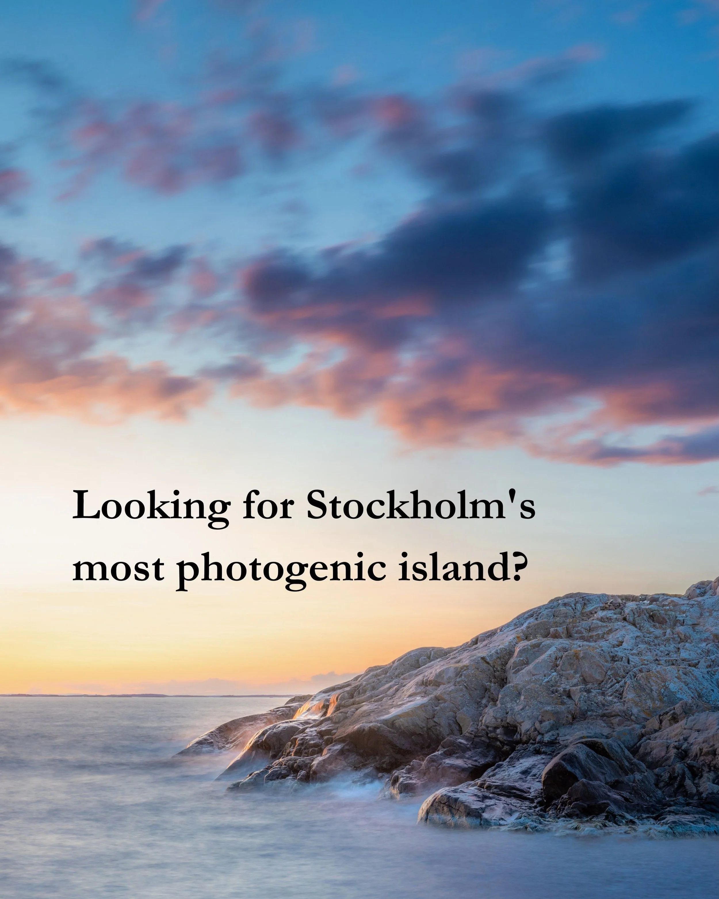 At the southern tip of Stockholm&rsquo;s archipelago lies one of my favorite places to explore with a camera: Landsort.

This small island has everything I love about the archipelago. Dramatic cliffs where the Baltic Sea meets the shoreline, mystical