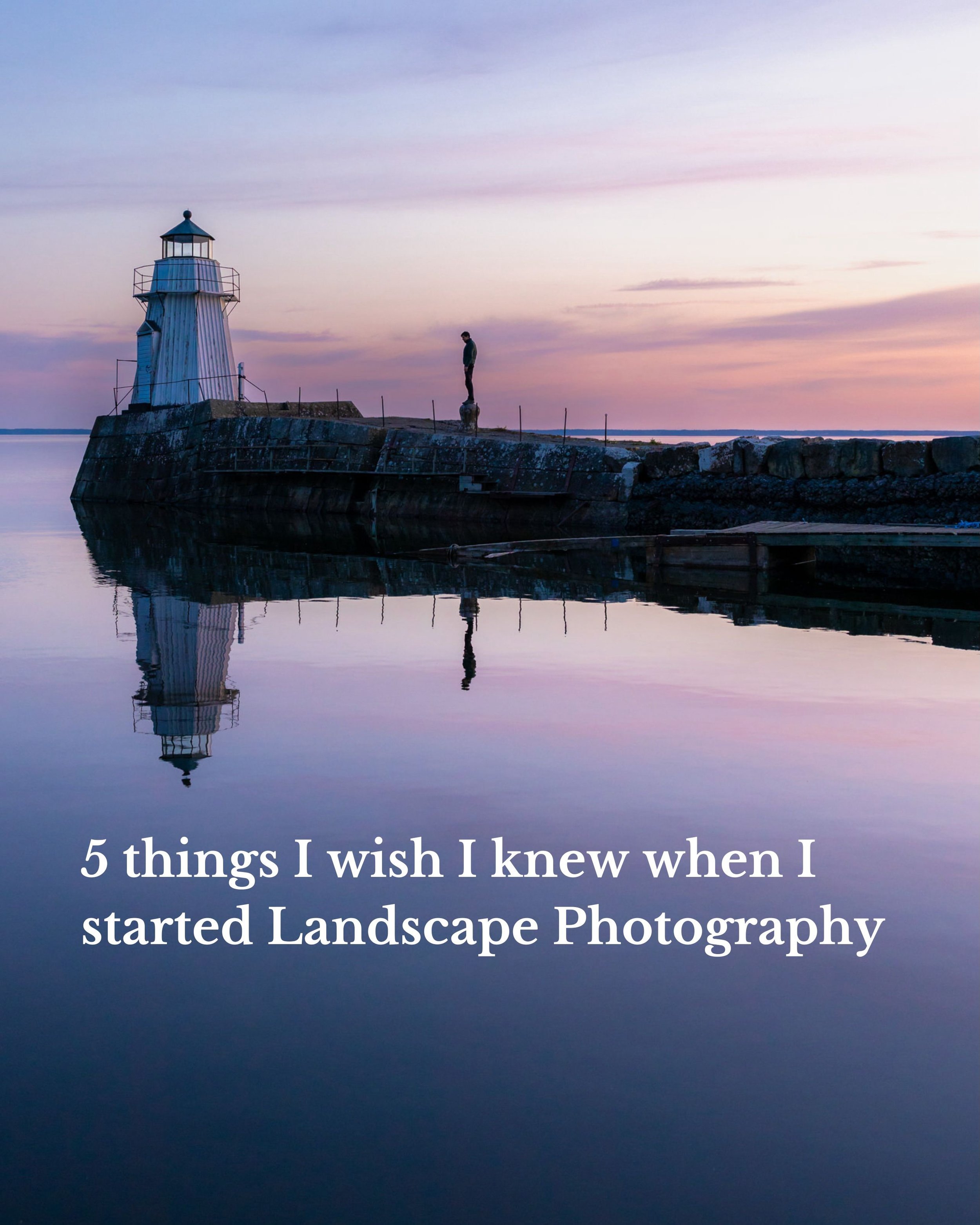 When I started with landscape photography, I thought better photos mostly came down to having the right camera, finding beautiful locations, and being lucky with the light.

Over the years, I realized that some of the biggest improvements had very li
