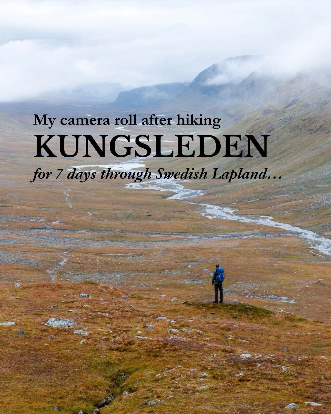 At the beginning of September, I finally hiked one of Europe&rsquo;s most iconic long-distance trails: the Kungsleden in Swedish Lapland, from Abisko to Nikkaluokta.

For 7 days, my brother and I made our way through mountain birch forests, wide open