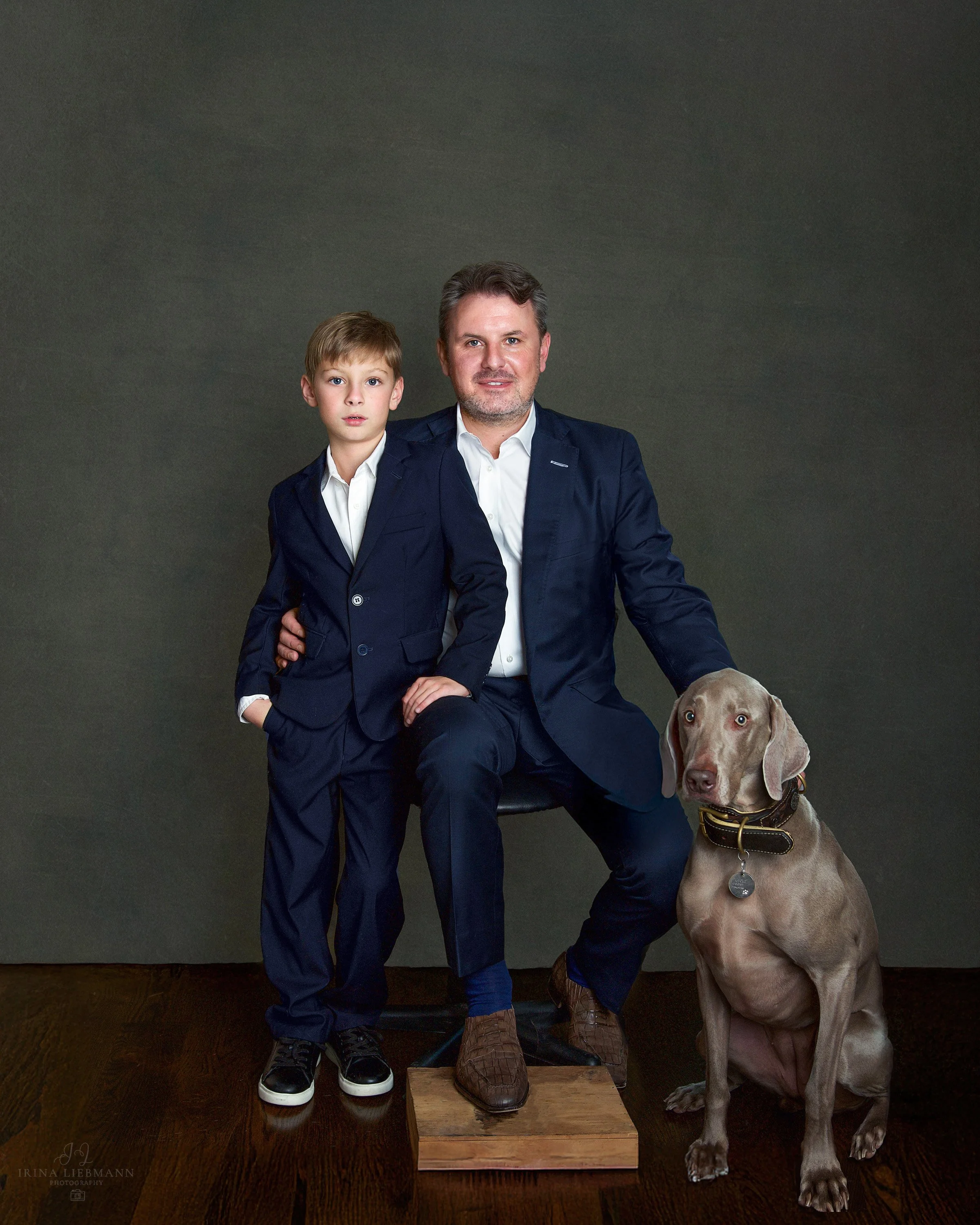 Male Formal Pet Photography
