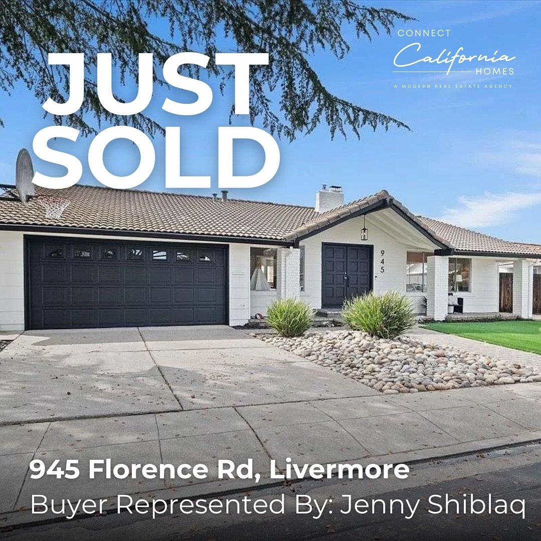 🏡🎉 JUST SOLD! 🎉🏡

🔑 945 Florence Rd, Livermore

From initial search to keys in hand, we&rsquo;re with you every step of the way! 🌟 Our dedicated team is committed to guiding you through the entire home-buying process, from negotiating offers to