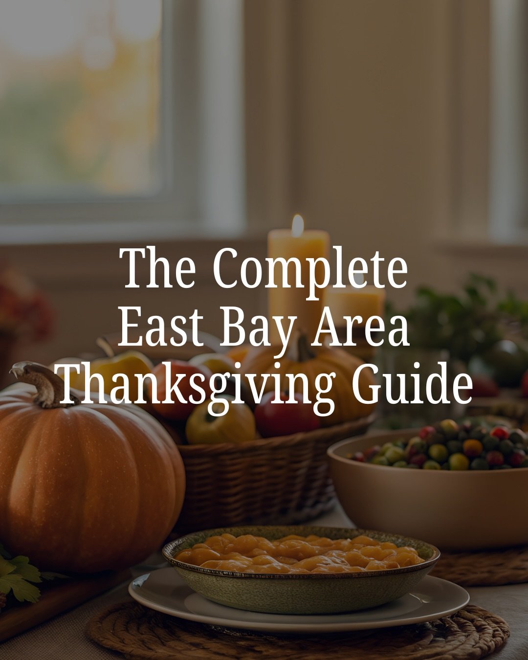 Need a few last-minute things for Thanksgiving? We&rsquo;ve got you covered! 🦃🧡

From premade pies and desserts to charcuterie boards and restaurants open on the holiday, the Tri‑Valley &amp; East Bay has plenty of local spots to make your celebrat
