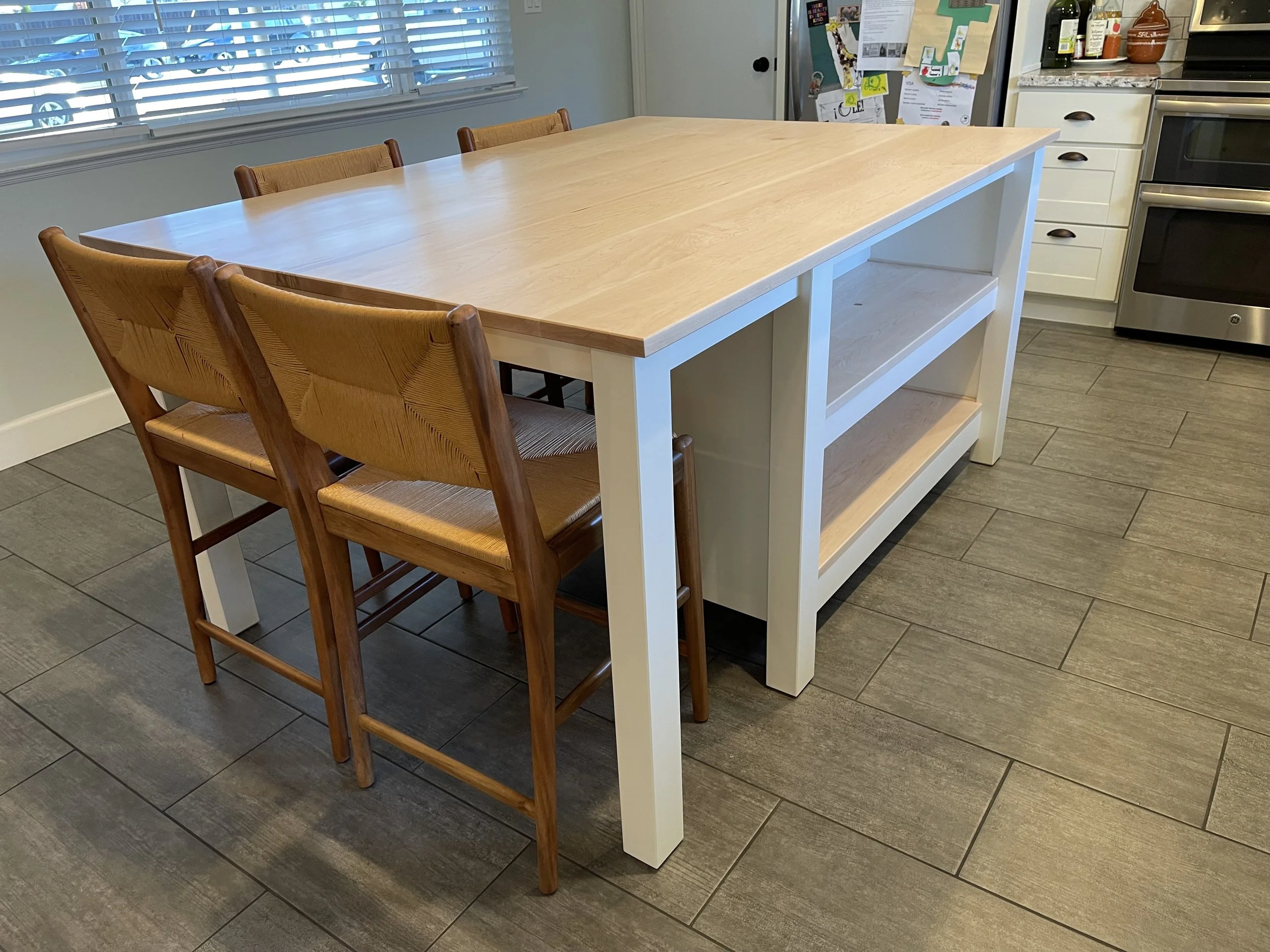 Kitchen Table/Island - Maple Top
