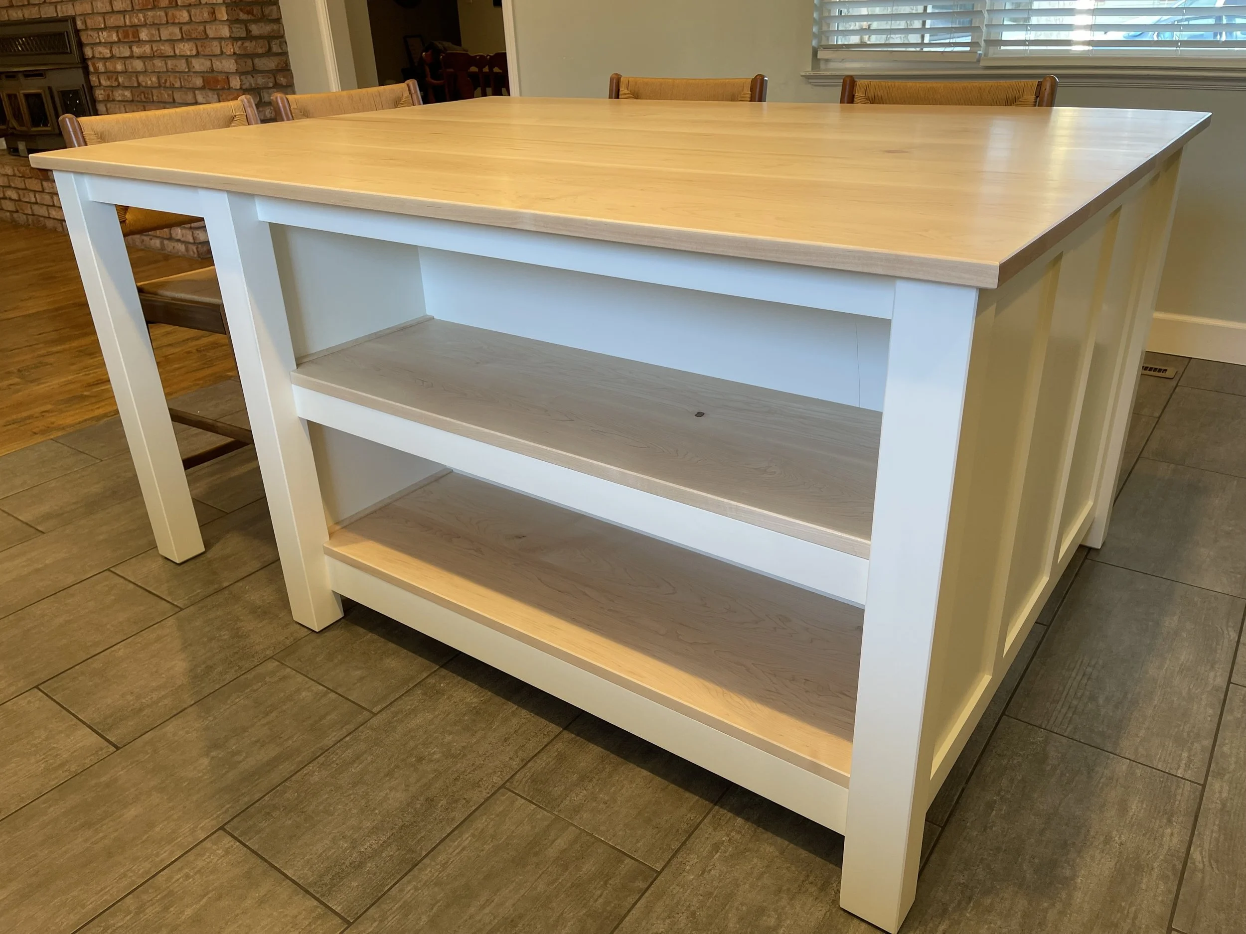 Kitchen Table/Island - Maple Top