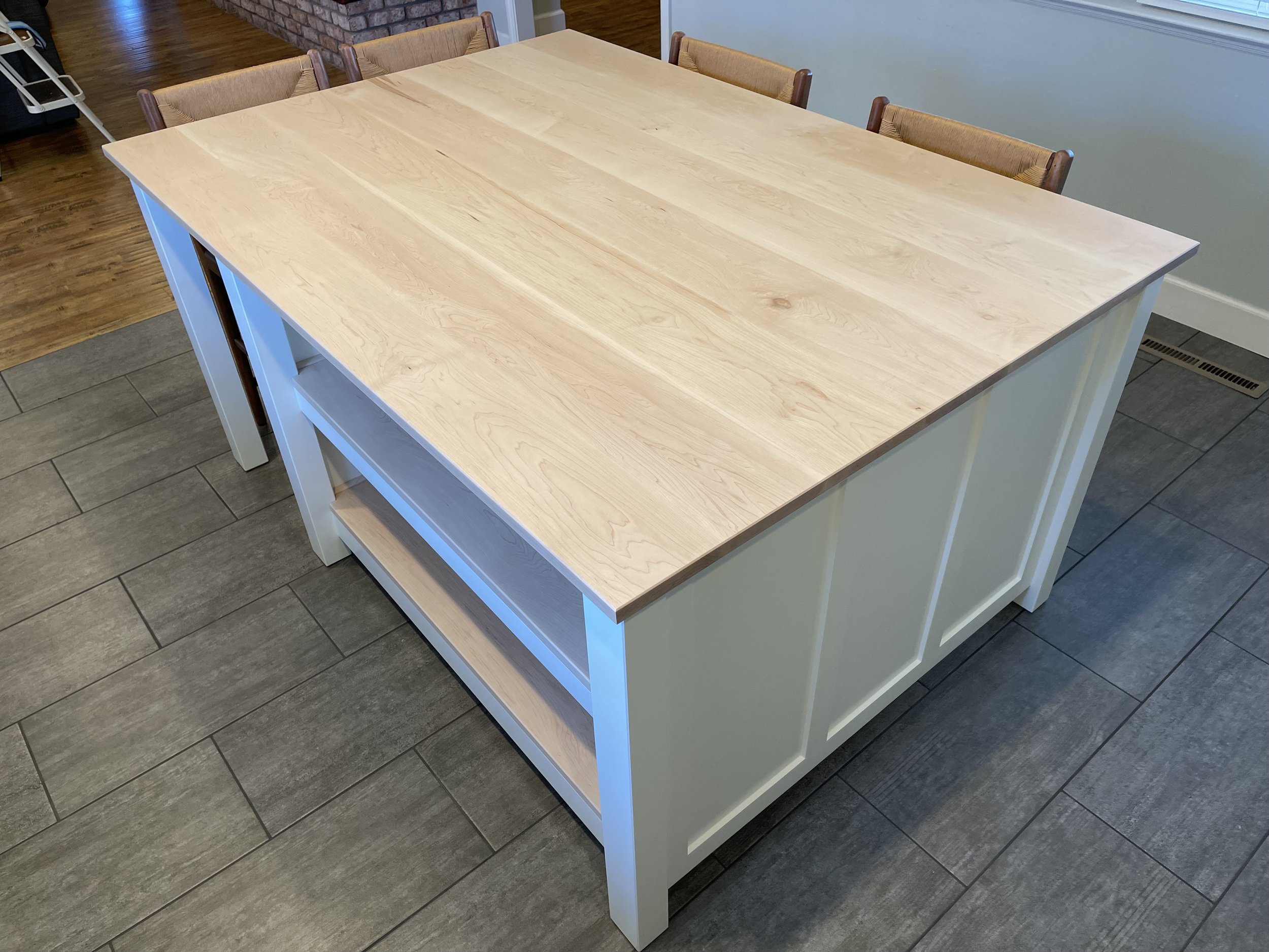 Kitchen Table/Island - Maple Top