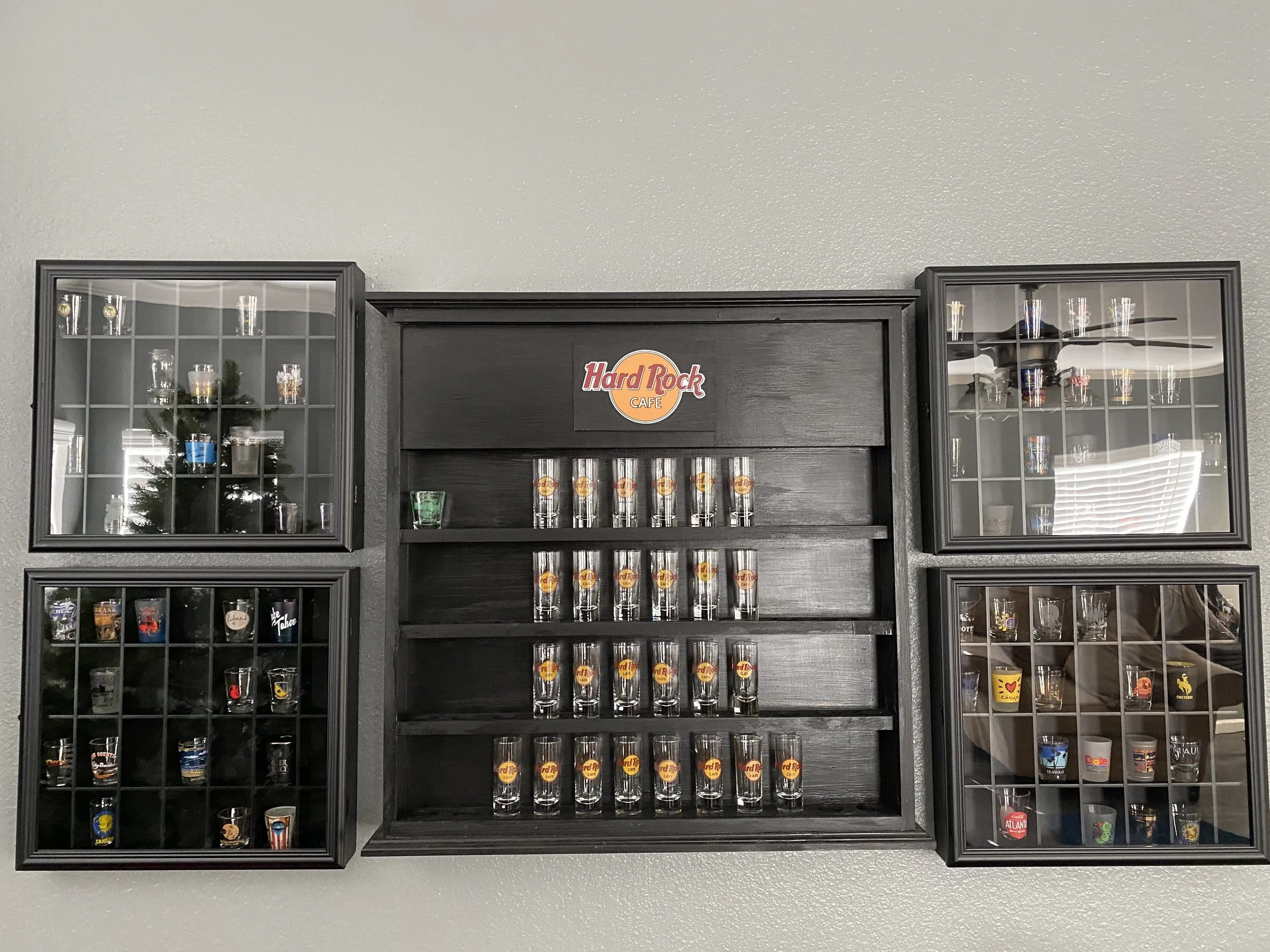 Shot Glass Display Case