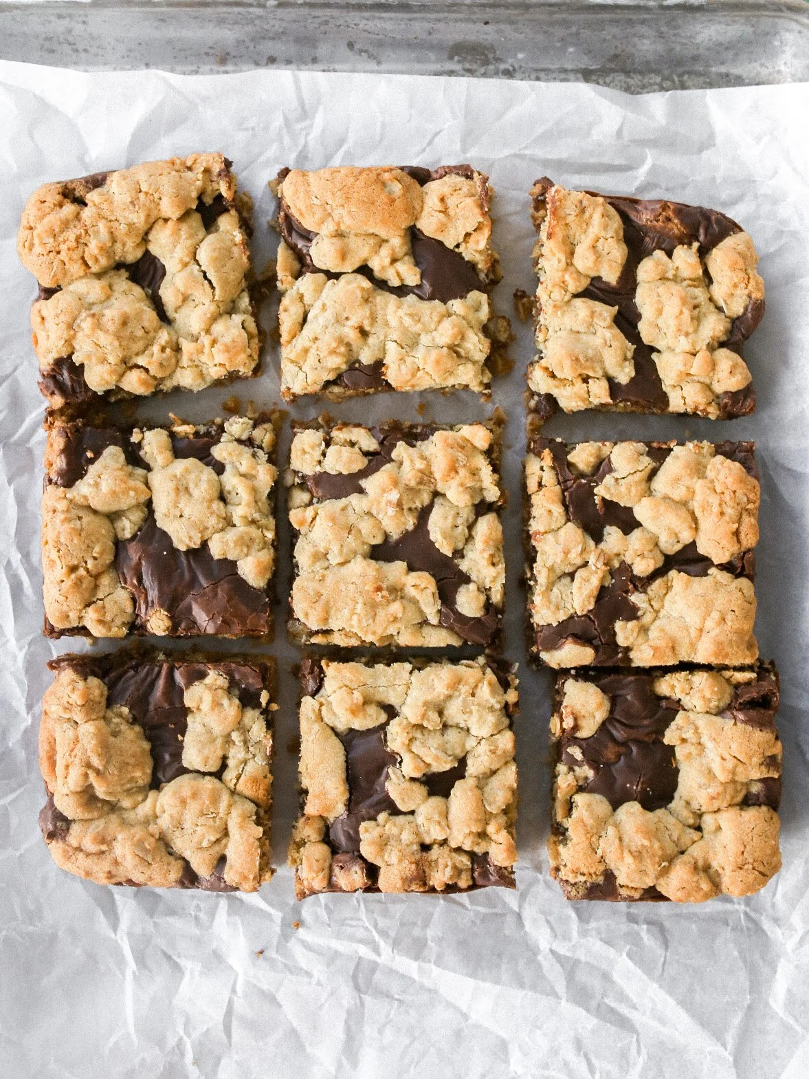 Oatmeal Cookie Fudge Bars — Leyland House