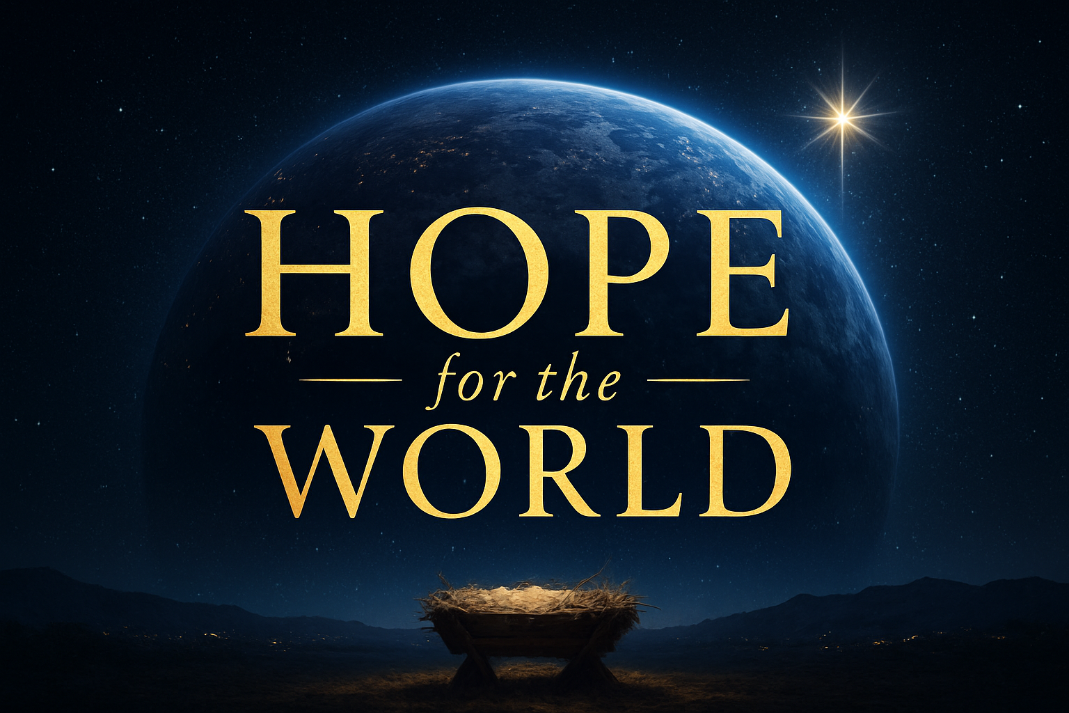 Sermon Series Blog: Hope For the World Pt.1