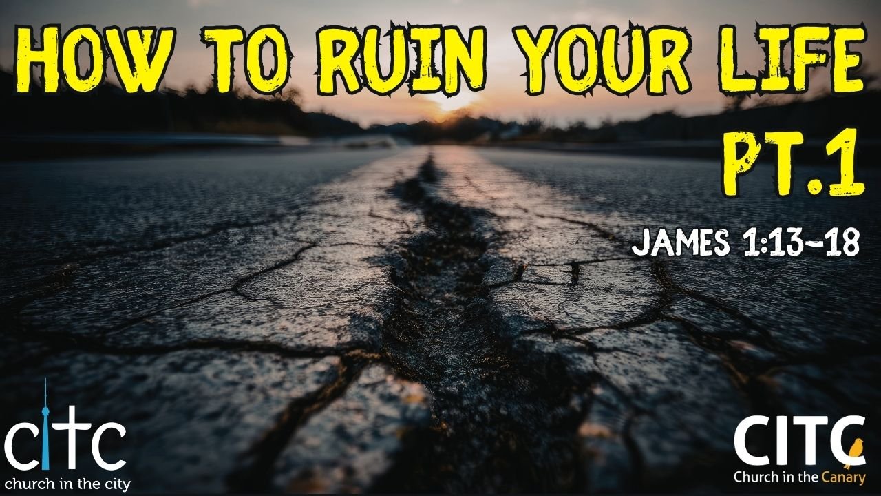 Sermon Series Blog: How to Ruin Your Life Pt.1