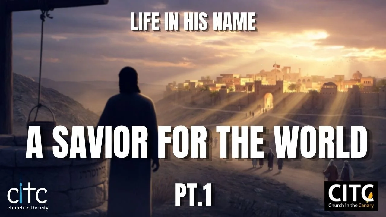 Sermon Series Blog: Life in His Name Pt.1
